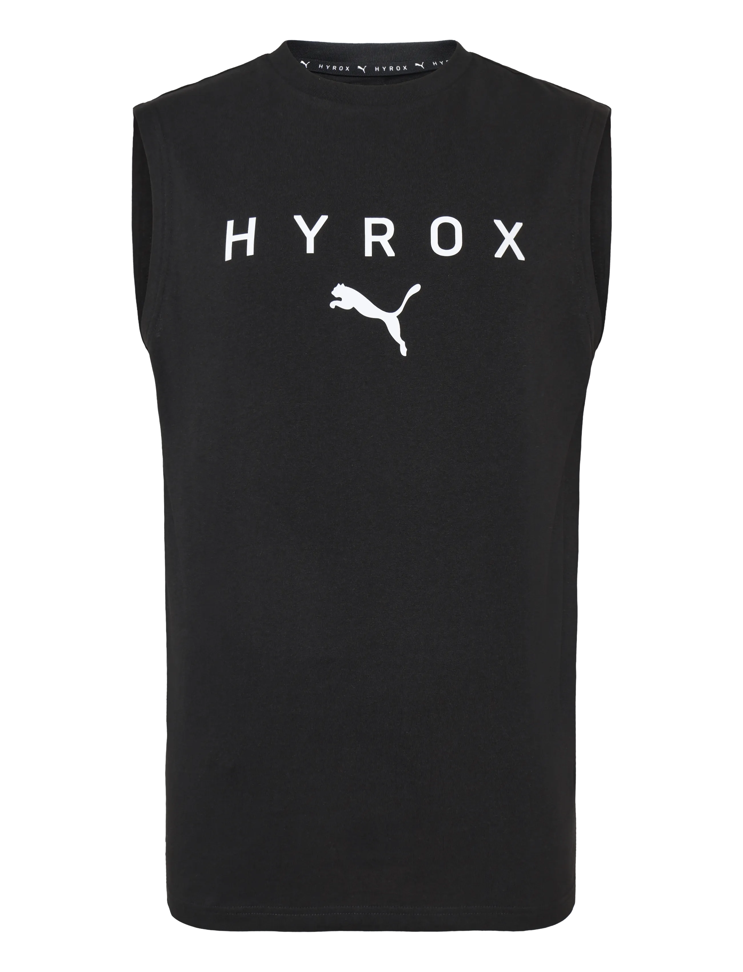 PUMA Unisex Puma X Hyrox Cutoff Tank, L, Sport Oberteile, Schwarz - Tank Männerswear