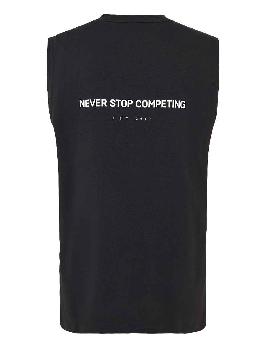 PUMA - UNISEX PUMA x HYROX CUTOFF TANK - tank tops - puma black - 1
