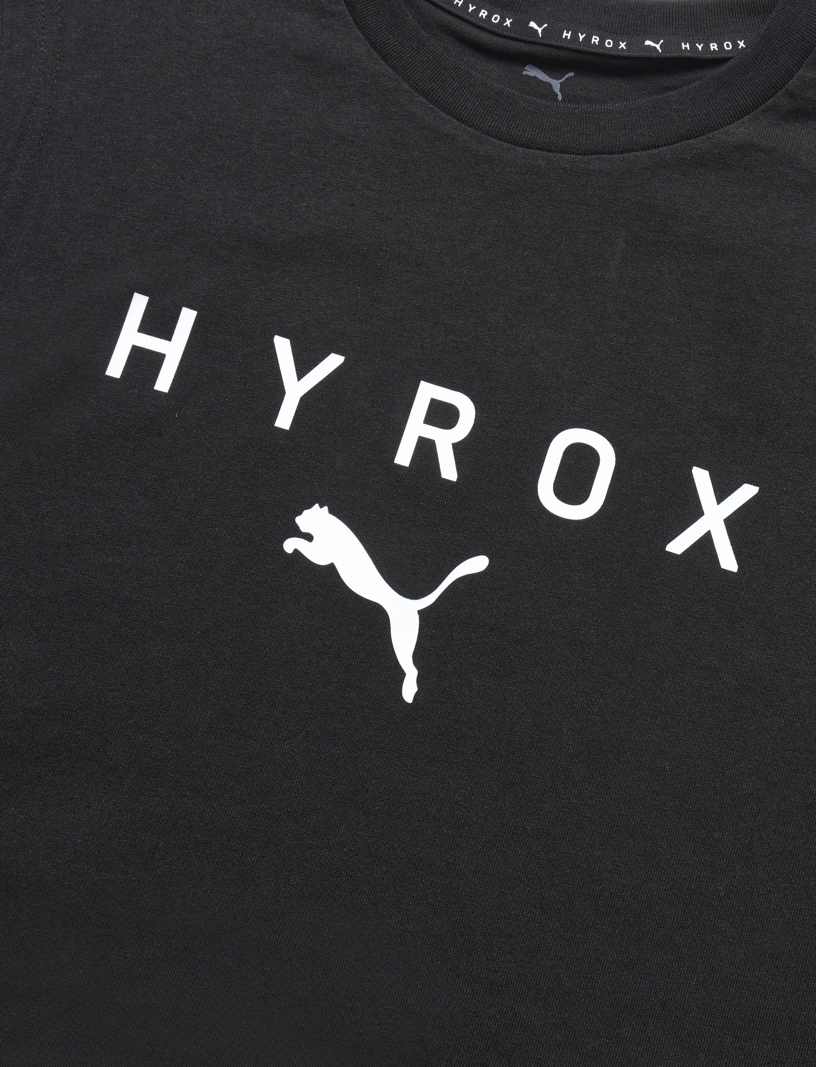 PUMA - UNISEX PUMA x HYROX CUTOFF TANK - tank tops - puma black - 2