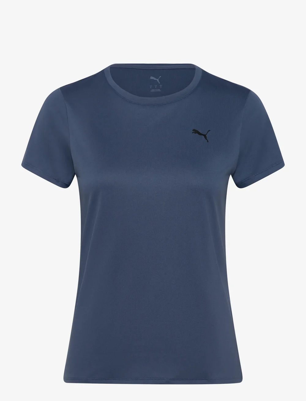 PUMA - W TAD ESSENTIAL CREW TEE - t-shirts - dark indigo - 0