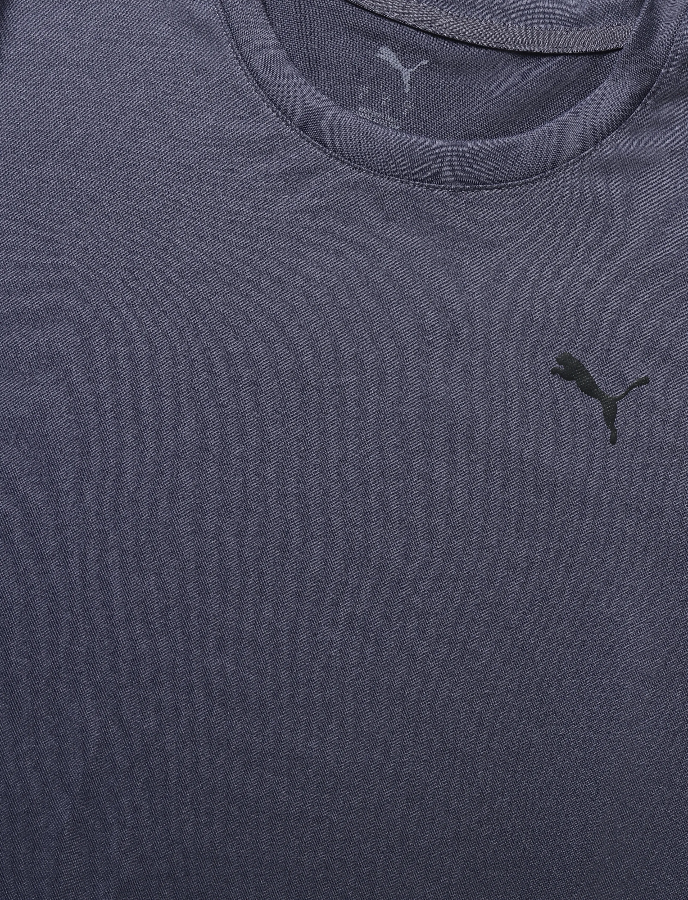 PUMA - W TAD ESSENTIAL CREW TEE - t-shirts - inky depths - 2
