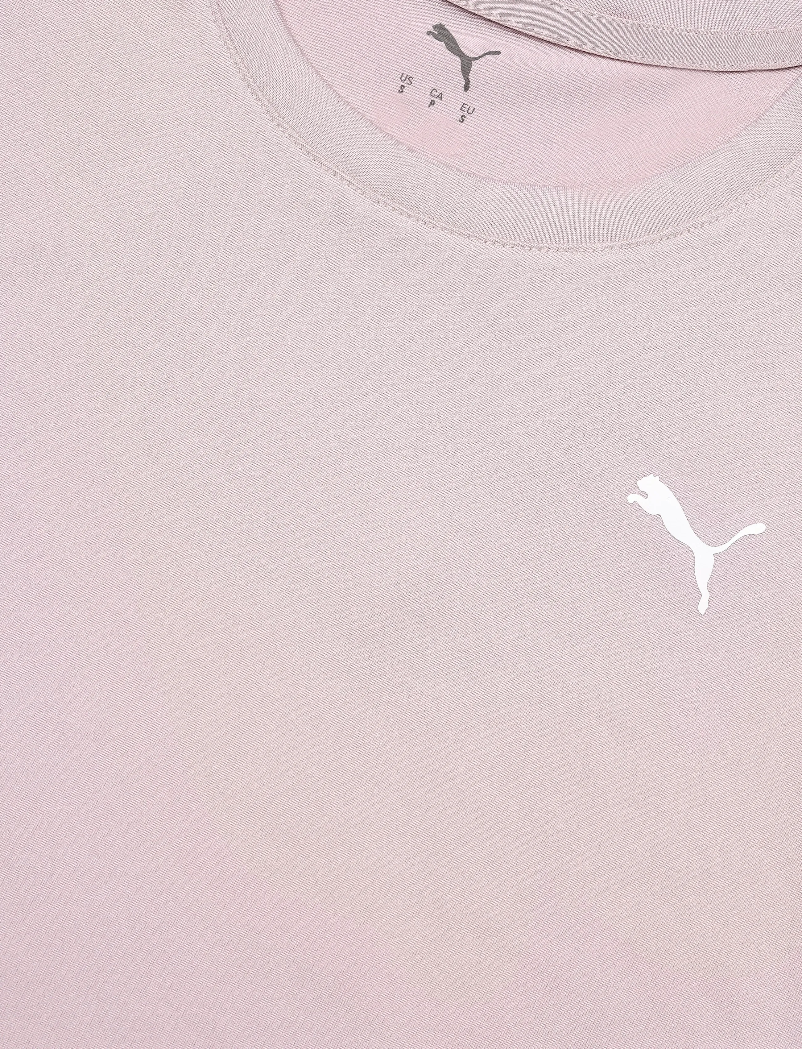 PUMA - W TAD ESSENTIAL CREW TEE - t-shirts - misty pink - 2