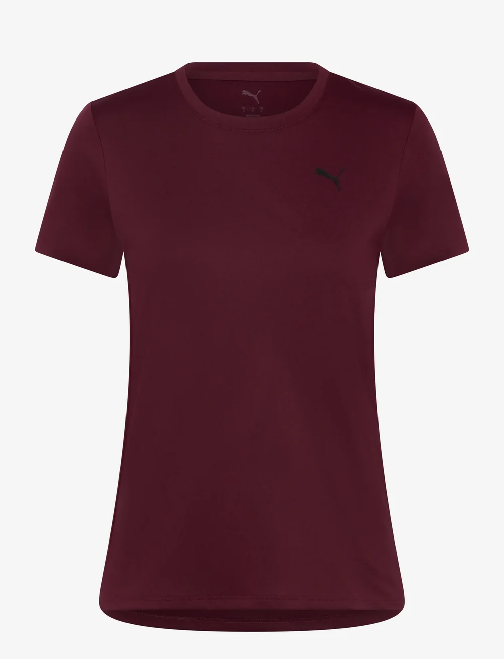 PUMA - W TAD ESSENTIAL CREW TEE - t-shirts - ruby shimmer - 0