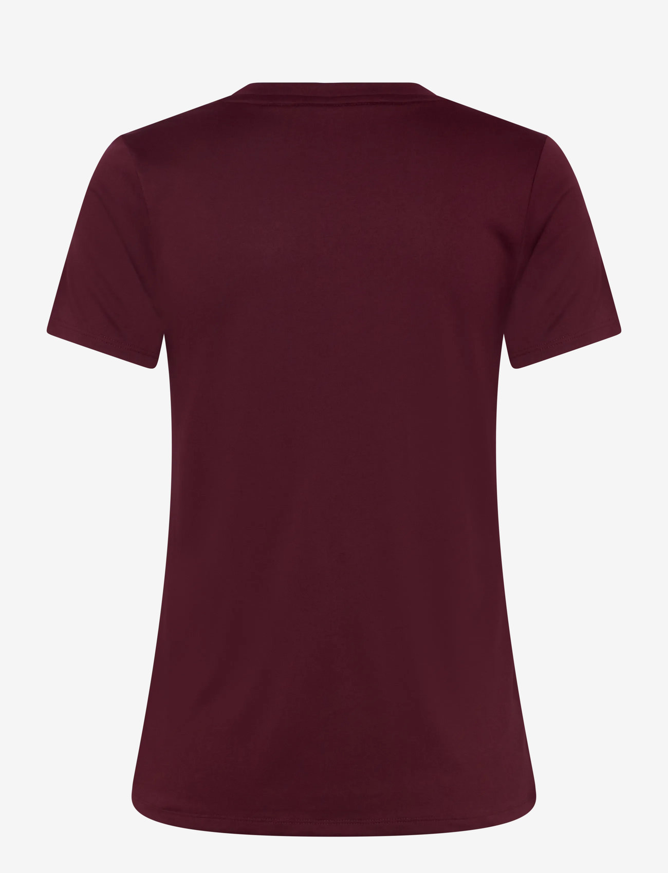 PUMA - W TAD ESSENTIAL CREW TEE - t-shirts - ruby shimmer - 1