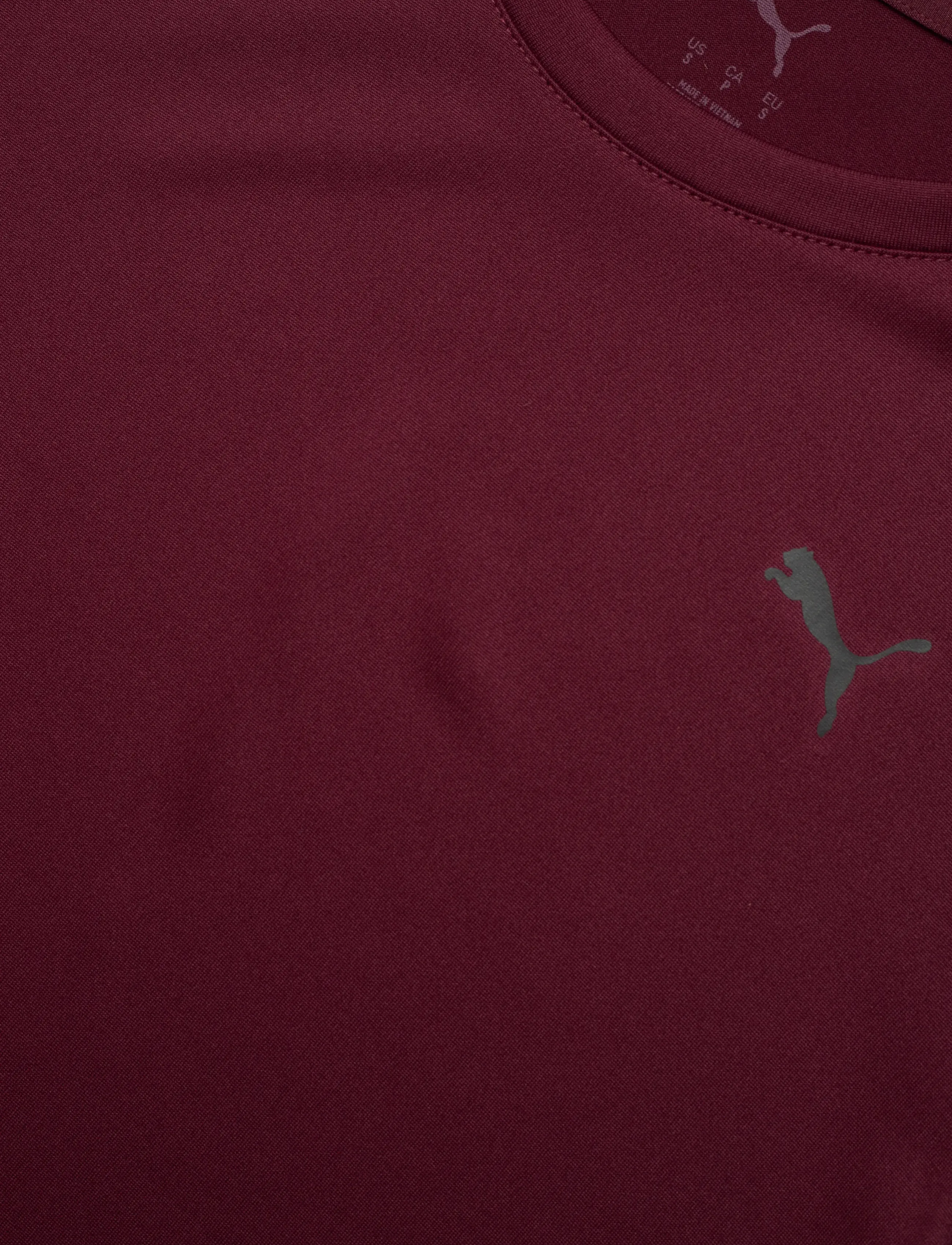 PUMA - W TAD ESSENTIAL CREW TEE - ruby shimmer - 2
