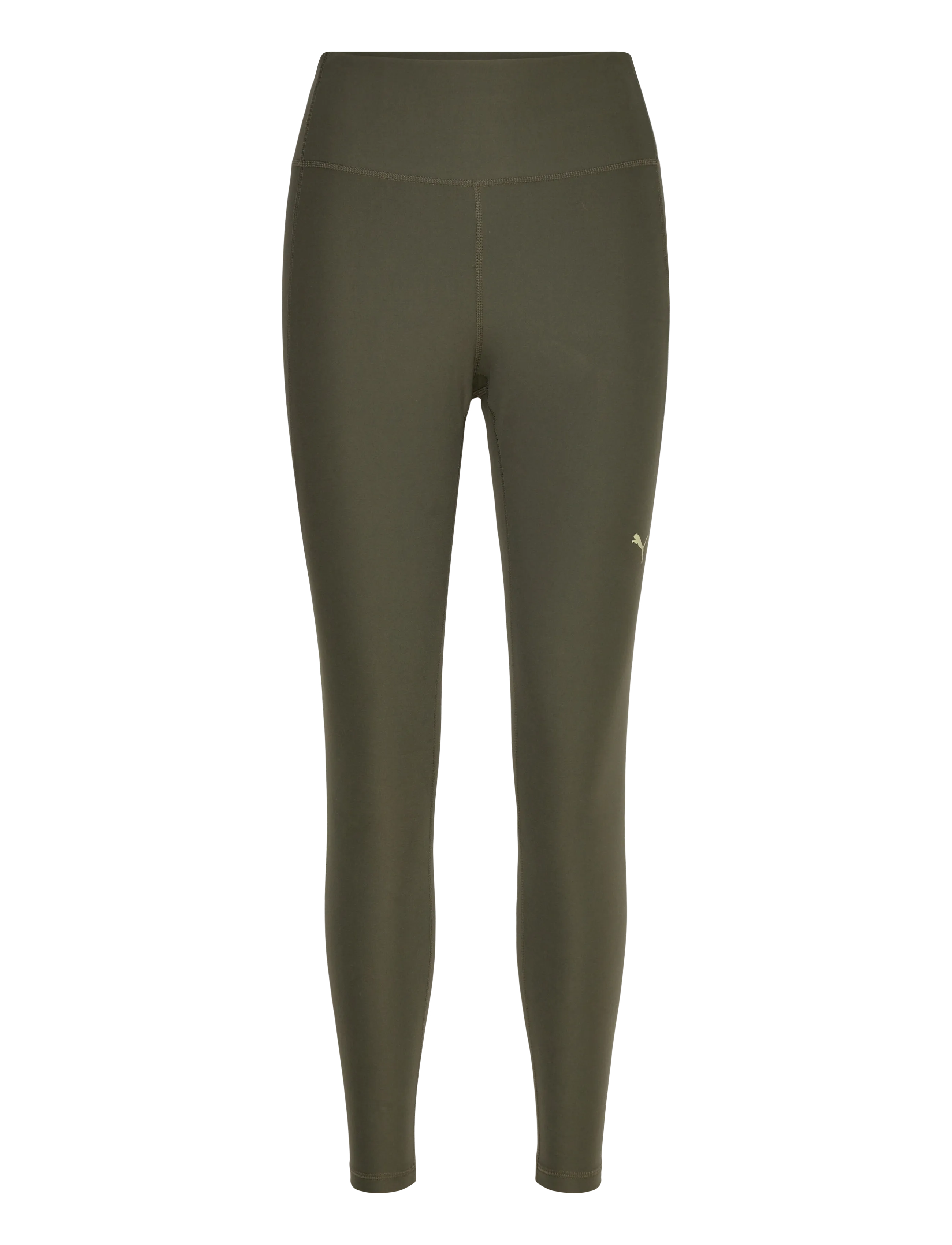PUMA W Cloudspun Tight Hw Fl, S, Sport Tights, Khakigrün - Training Frauen