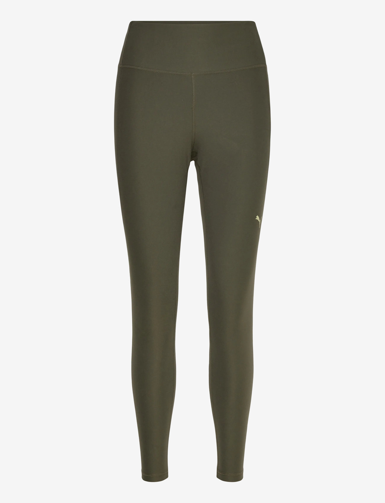 PUMA - W CLOUDSPUN TIGHT - HW FL - full längd - dark olive - 0