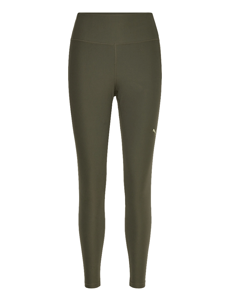 PUMA - W CLOUDSPUN TIGHT - HW FL - collants d'entraînement - dark olive - 0