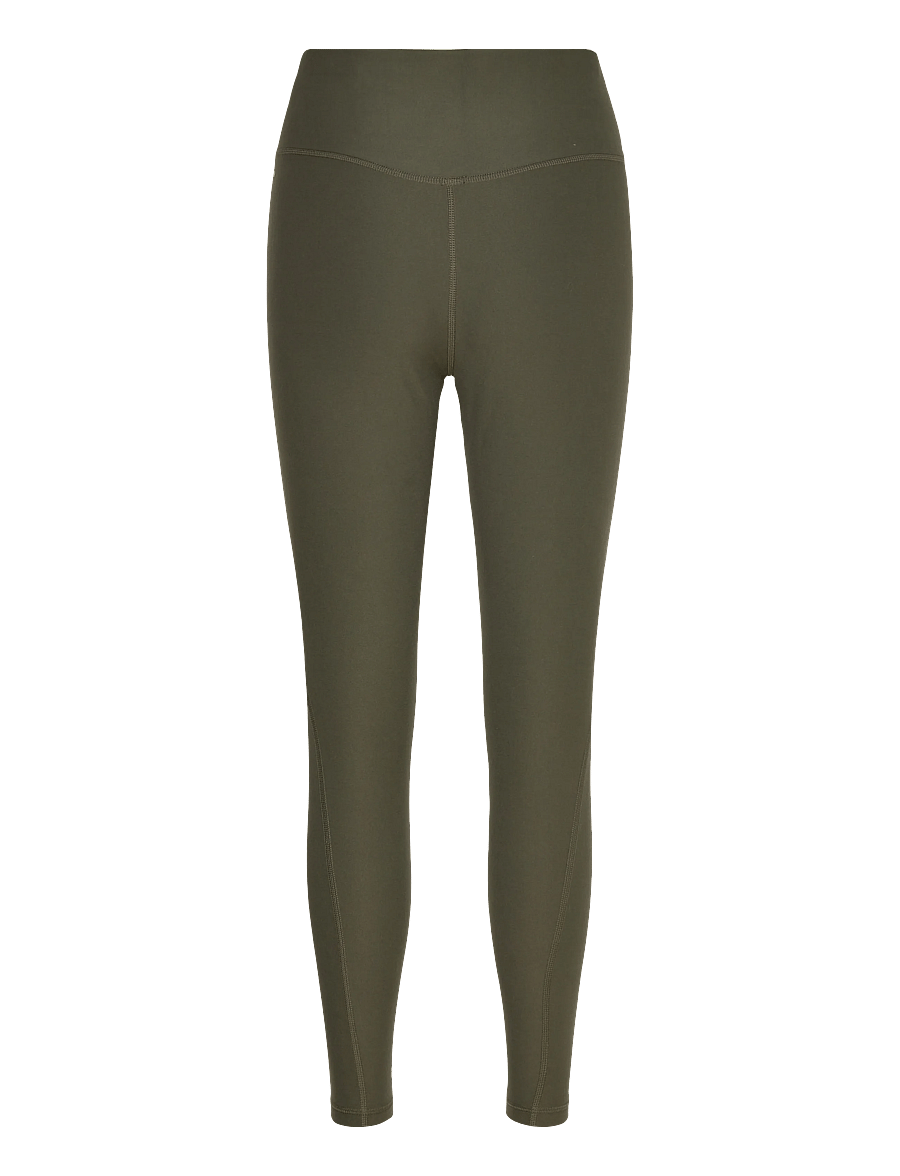 PUMA - W CLOUDSPUN TIGHT - HW FL - volledige lengte - dark olive - 1