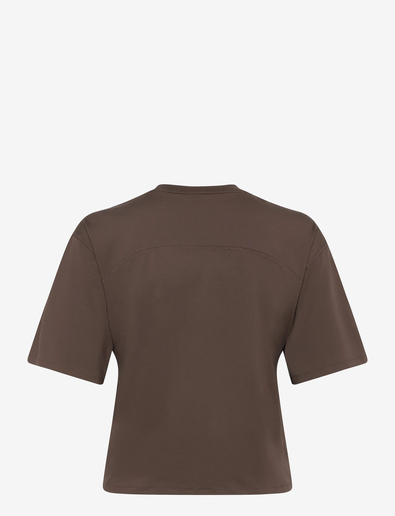 PUMA - W CLOUDSPUN RELAXED TEE - t-shirts - flat bronze - 1