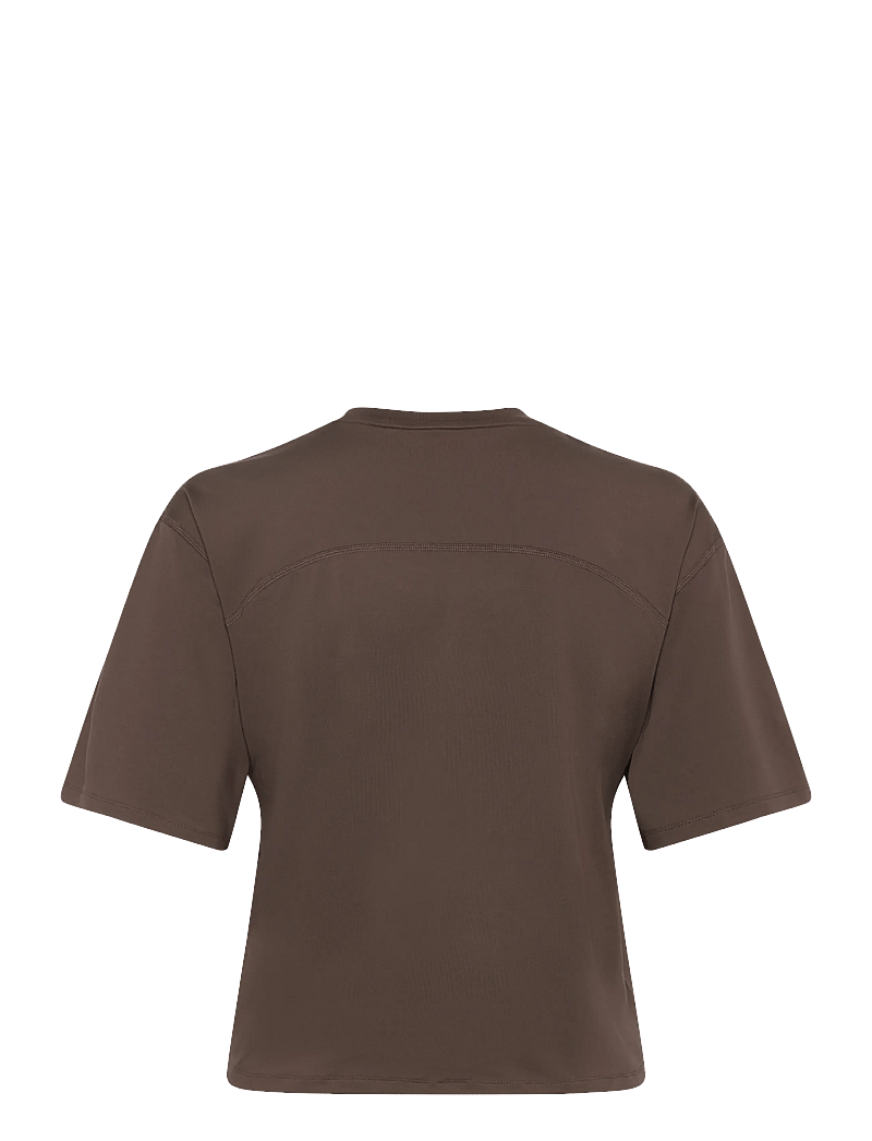 PUMA - W CLOUDSPUN RELAXED TEE - t-shirts - flat bronze - 1