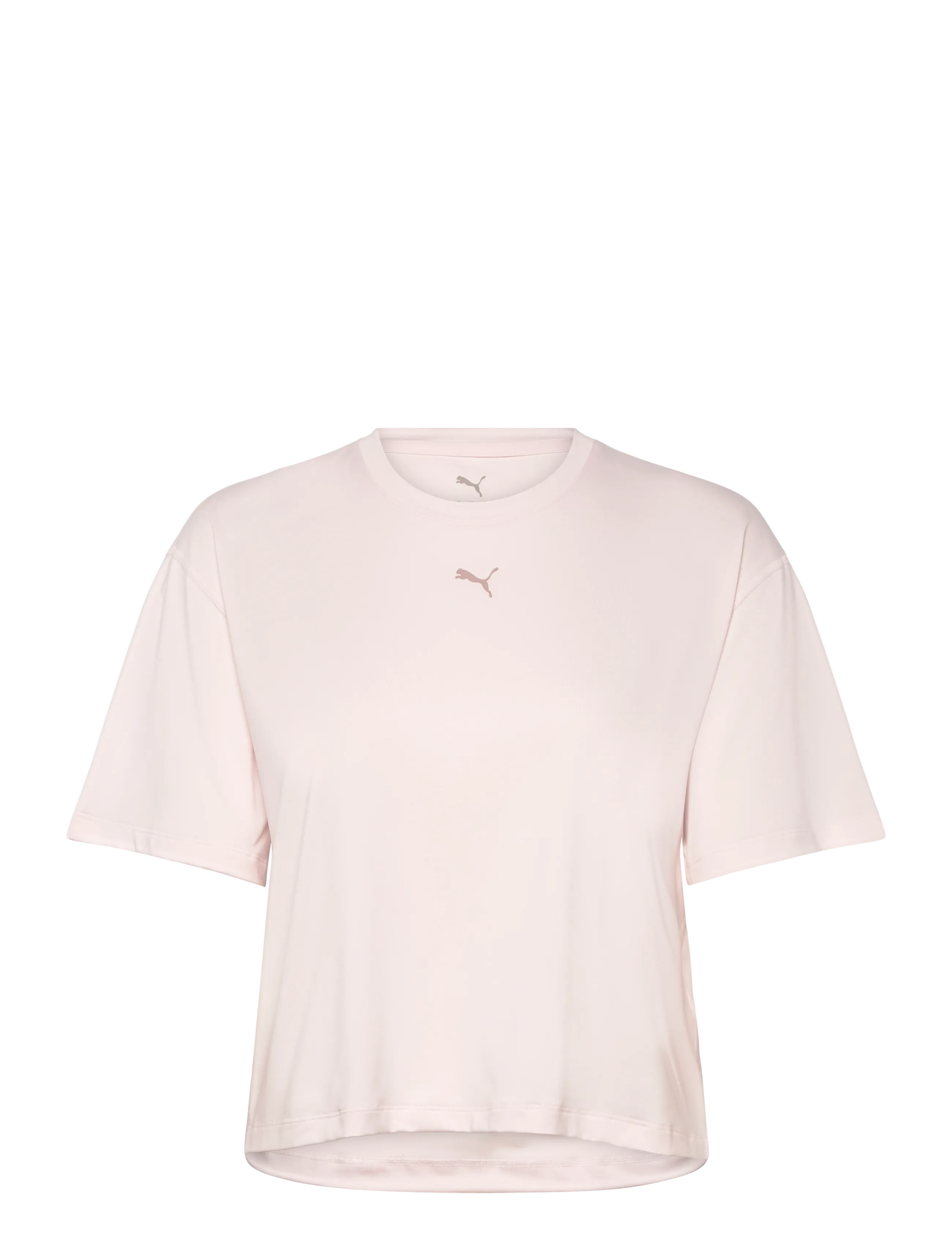 PUMA W CLOUDSPUN RELAXED TEE - Tops & T-shirts - JASMINE FLOWER / pink/rose