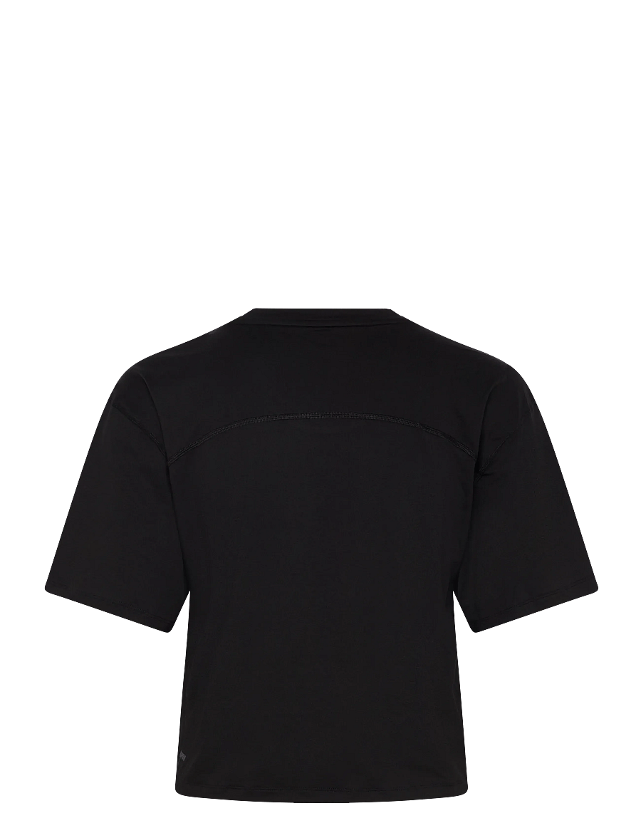PUMA - W CLOUDSPUN RELAXED TEE - t-särgid - puma black - 1
