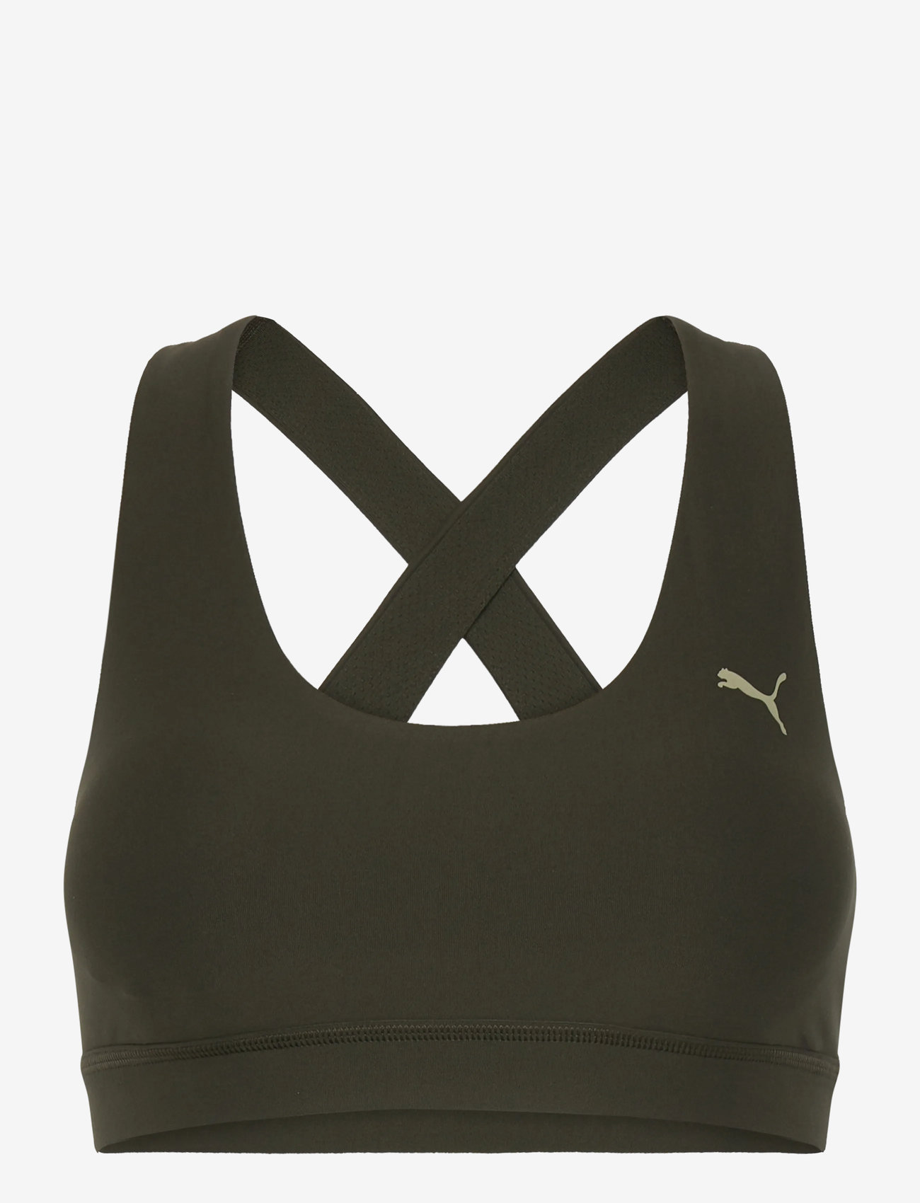 PUMA - CLOUDSPUN BRA - MID - sport-bhs: mittlerer halt - dark olive - 0