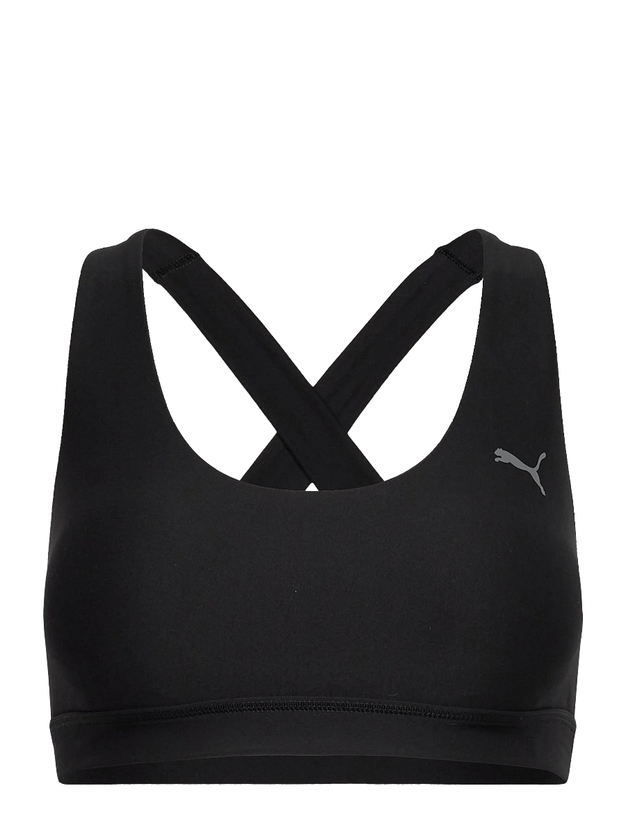 PUMA - CLOUDSPUN BRA - MID - mittlerer halt - puma black - 0