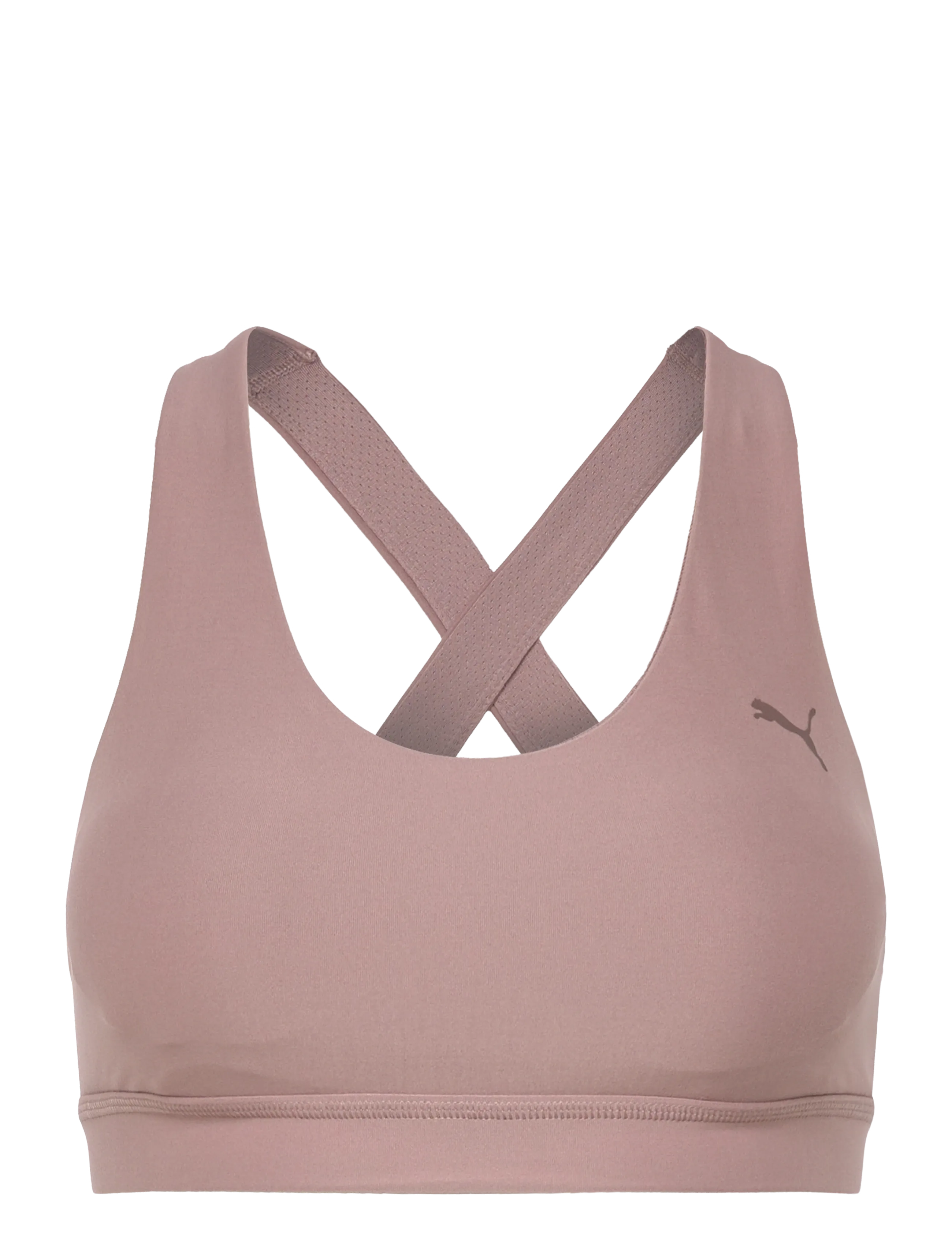 PUMA Cloudspun Bra - Mid, XL, Pink, Sport Clothing > Sport Bras - All, Dame