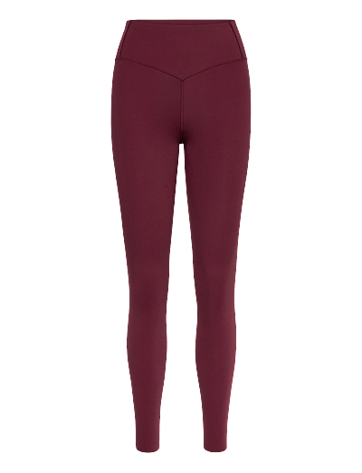 PUMA W SHAPELUXE TIGHT - HW 7/8 - Kleidung - RUBY SHIMMER / burgundy