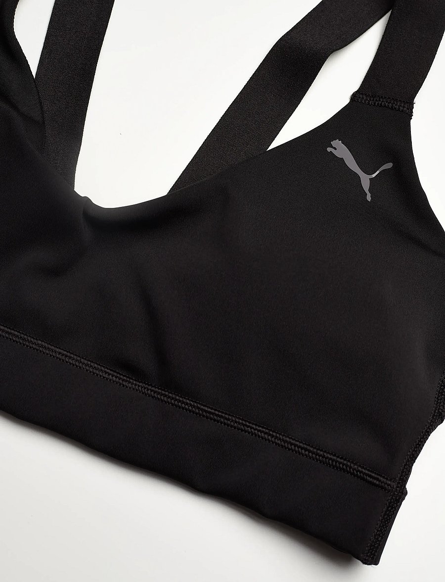 PUMA - PUMA SHAPE BRA - Low - kerge toestus - puma black - 2