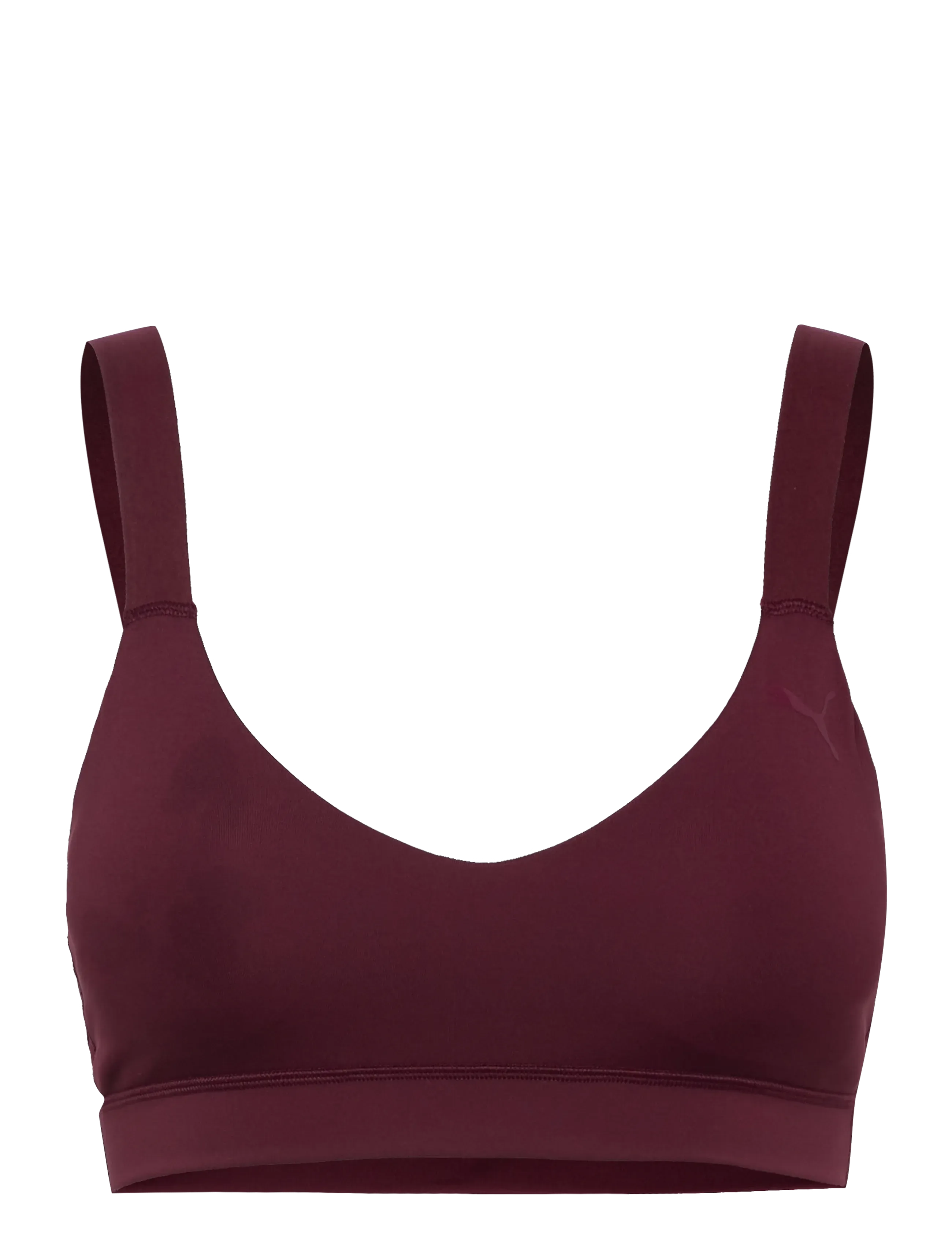 PUMA PUMA SHAPE BRA - Low - PUMA - RUBY SHIMMER / burgundy
