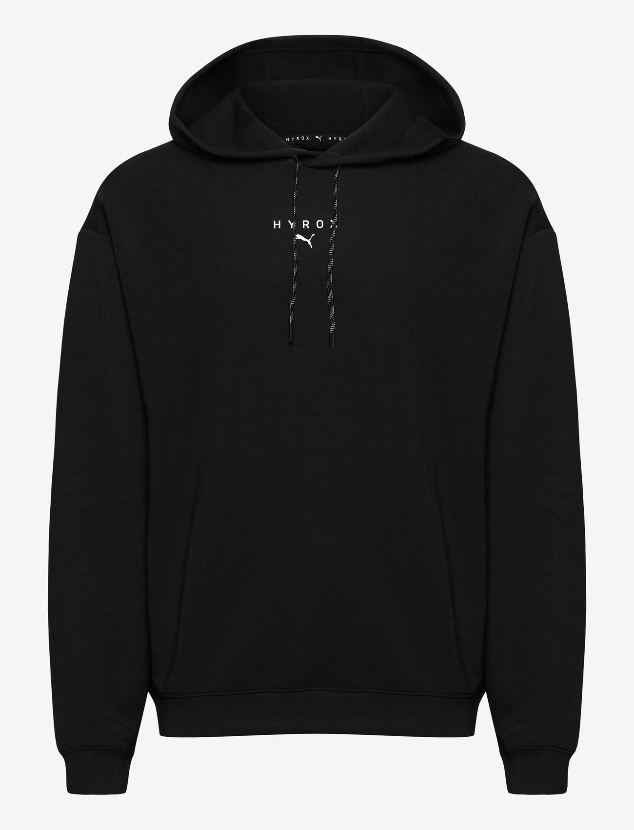 PUMA - M PUMA x HYROX CLOUDSPUN HOODIE - kapuzenpullover - puma black - 0