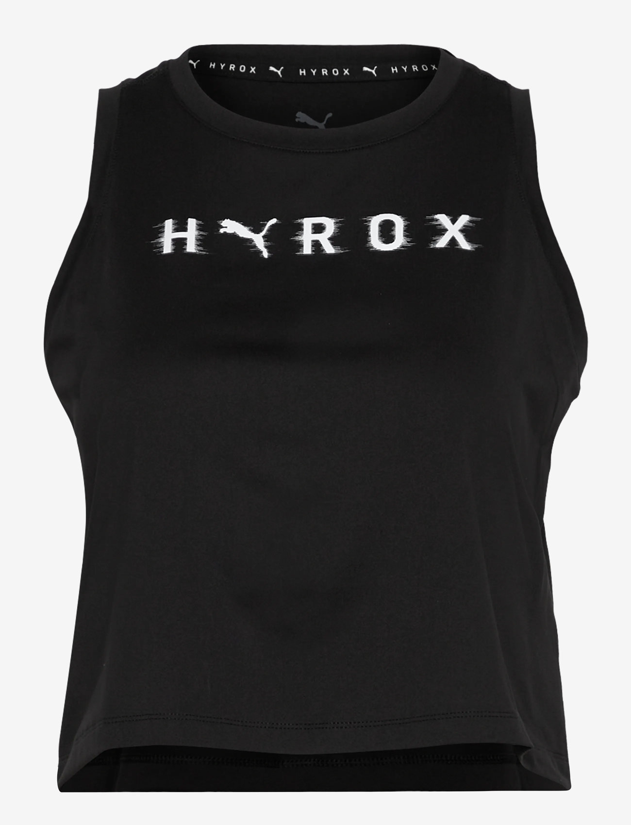 PUMA - W PUMA x HYROX CLOUDSPUN THERMOADAPT CROP TANK - crop tops - puma black - 0