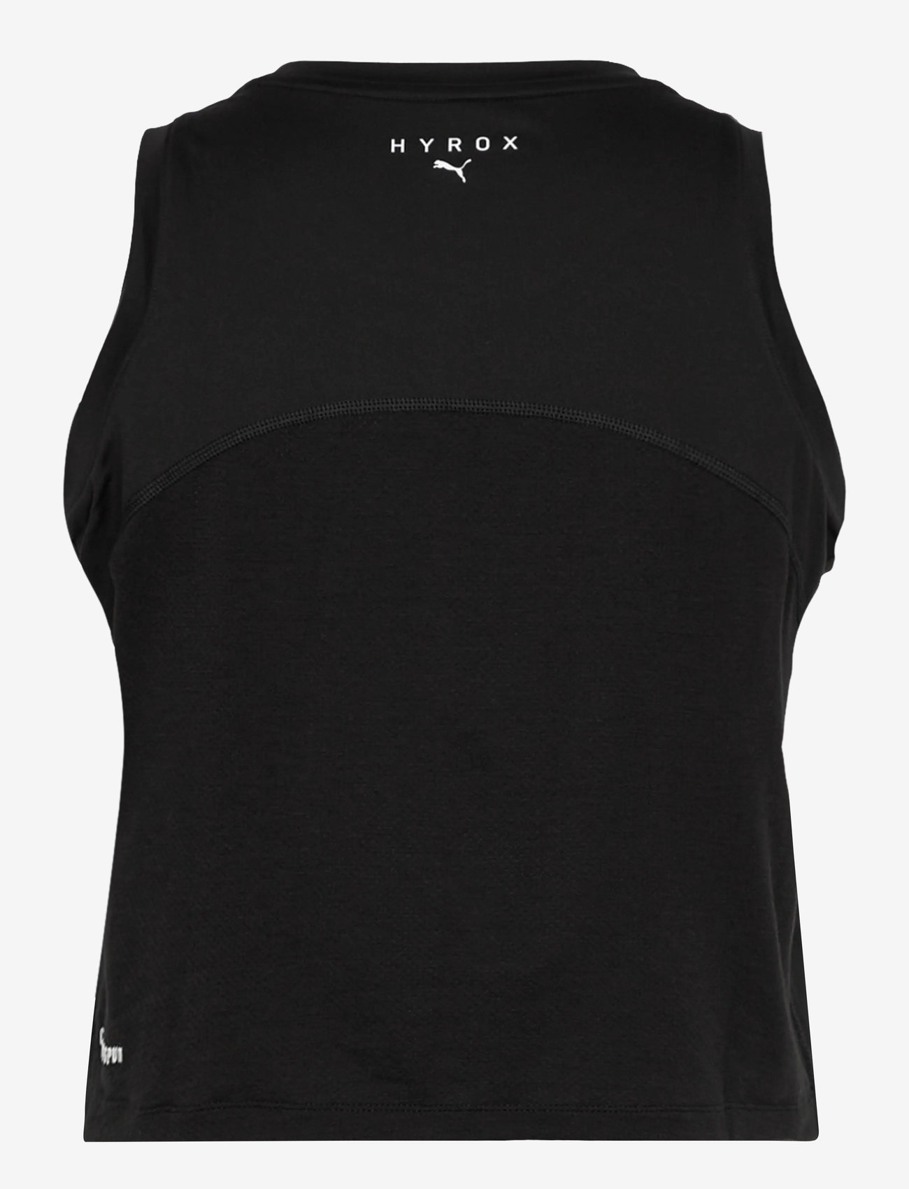 PUMA - W PUMA x HYROX CLOUDSPUN THERMOADAPT CROP TANK - crop tops - puma black - 1