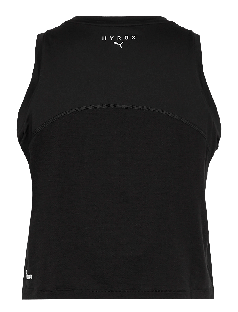 PUMA - W PUMA x HYROX CLOUDSPUN THERMOADAPT CROP TANK - crop-tops - puma black - 1