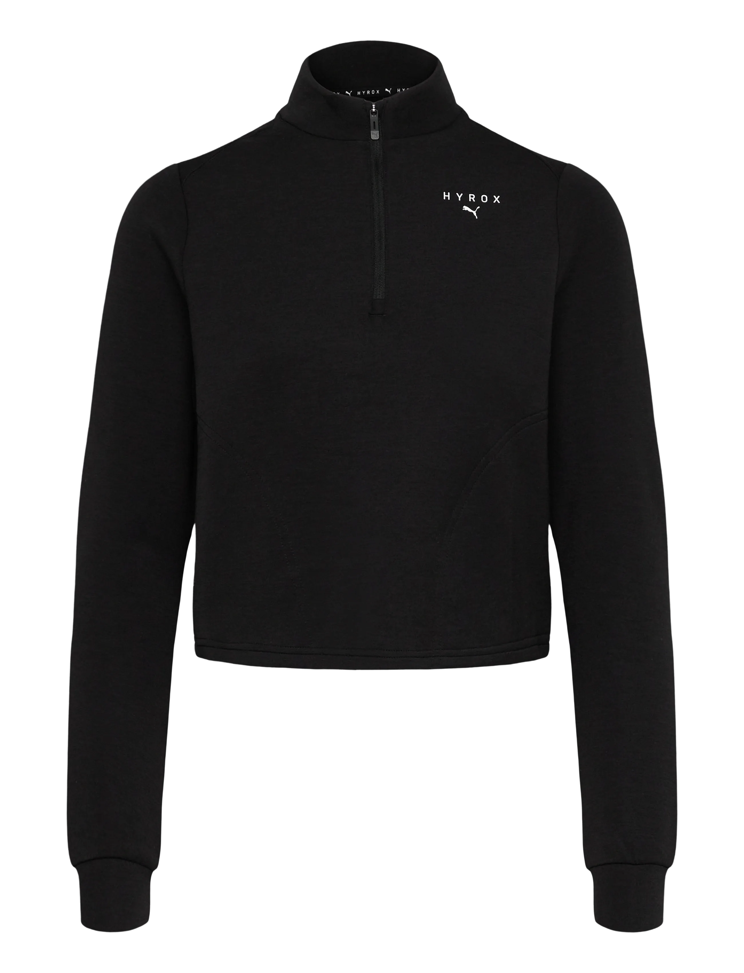 PUMA W PUMA x HYROX CLOUDSPUN 1/4 ZIP - PUMA - PUMA BLACK / black
