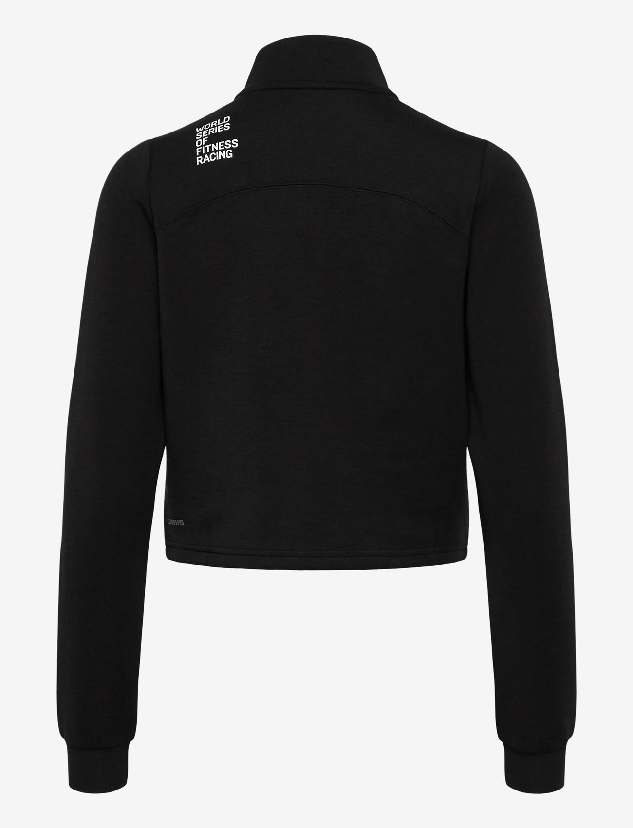 PUMA - W PUMA x HYROX CLOUDSPUN 1/4 ZIP - tops - puma black - 1