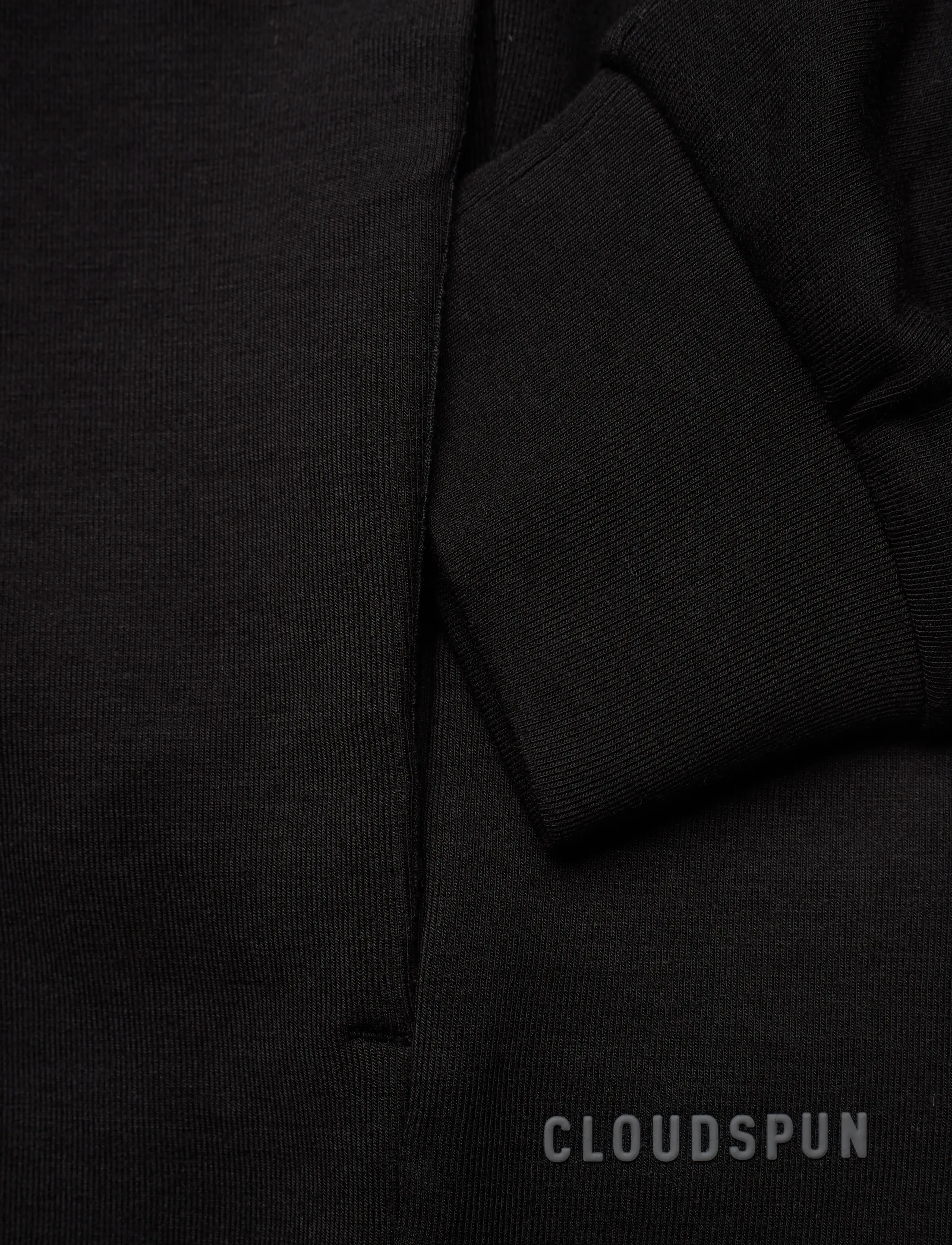 PUMA - W PUMA x HYROX CLOUDSPUN 1/4 ZIP - sweatshirts - puma black - 3