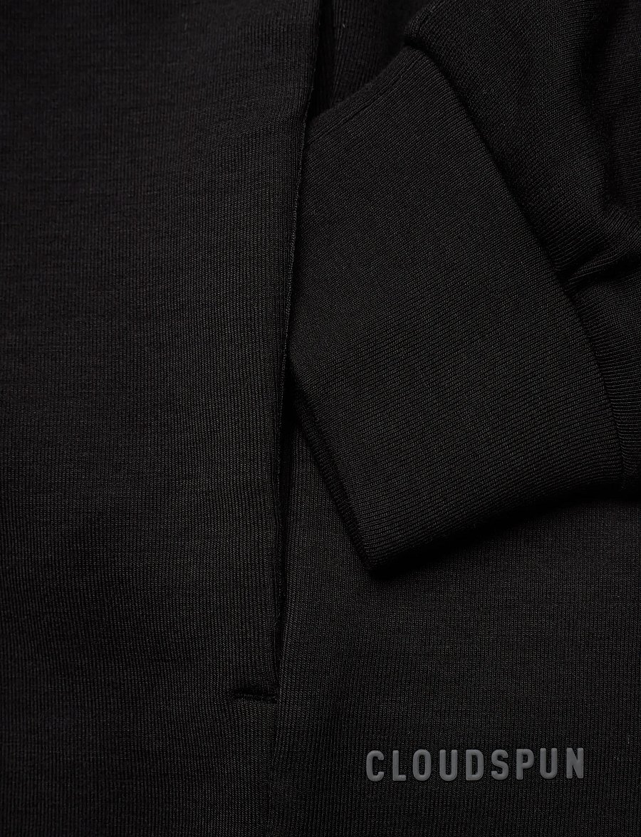 PUMA - W PUMA x HYROX CLOUDSPUN 1/4 ZIP - sweatshirts - puma black - 3