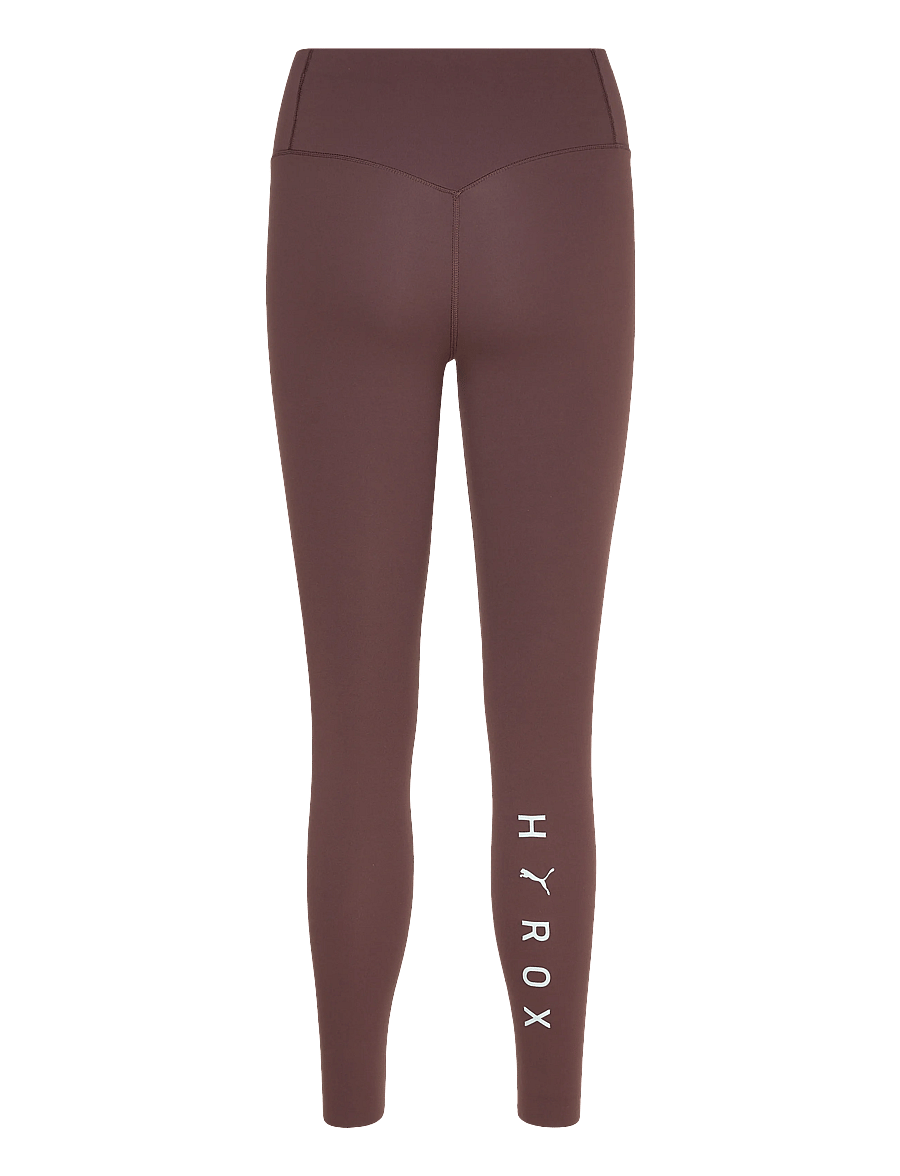PUMA - W PUMA x HYROX SHAPELUXE 7/8 TIGHT - 7/8 länge - chocolate brown - 1