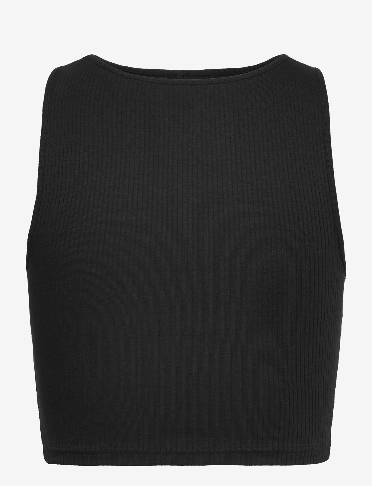 PUMA - W PUMA x HYROX RIB CROP TANK - crop-tops - puma black - 1