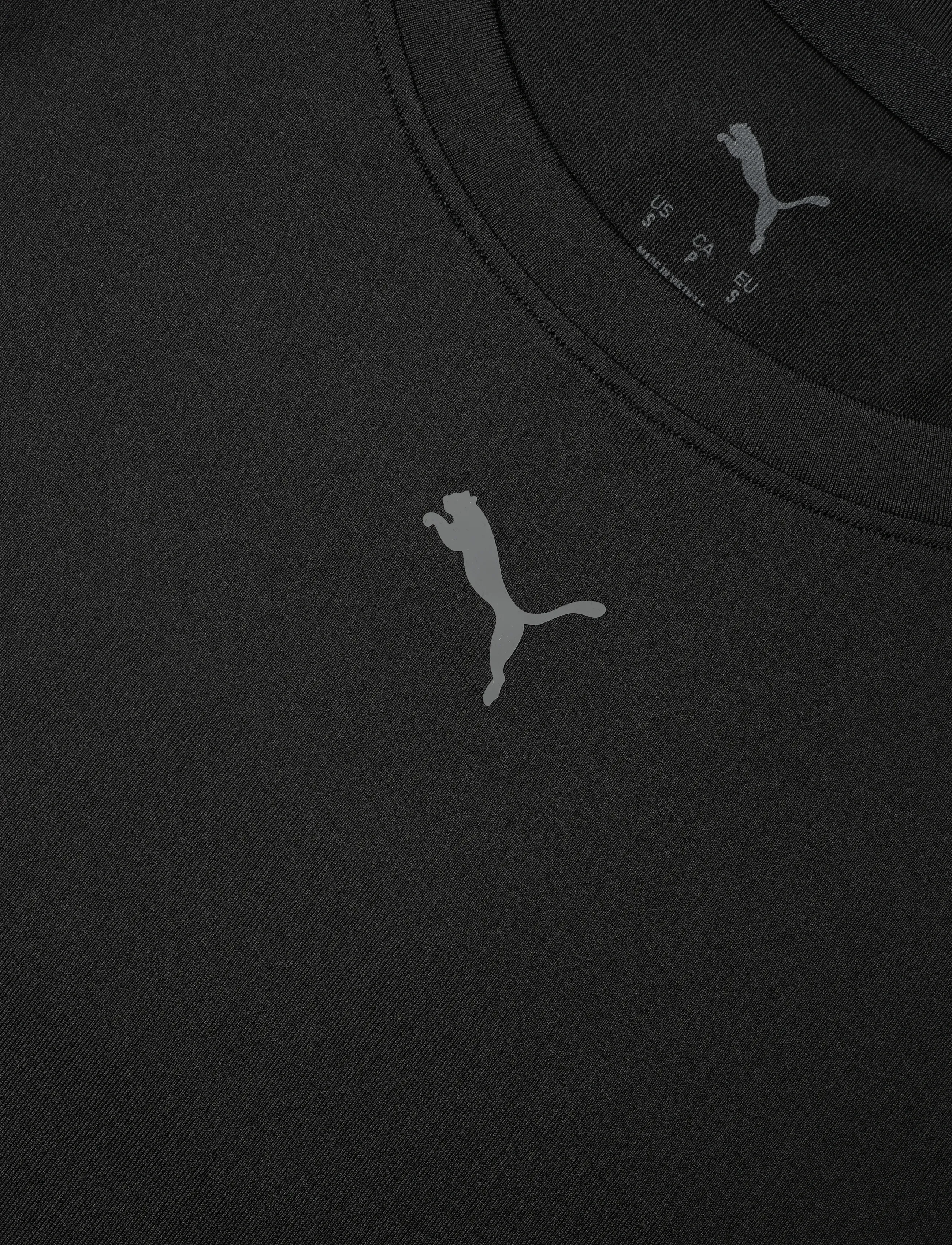 PUMA - W CLOUDSPUN SLEEVELESS TANK - crop-tops - puma black - 2
