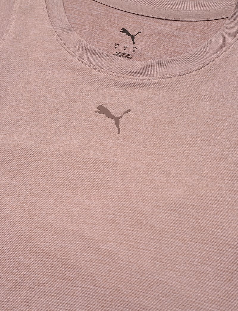 PUMA - W CLOUDSPUN SLEEVELESS TANK - crop-tops - sandstone heather - 2