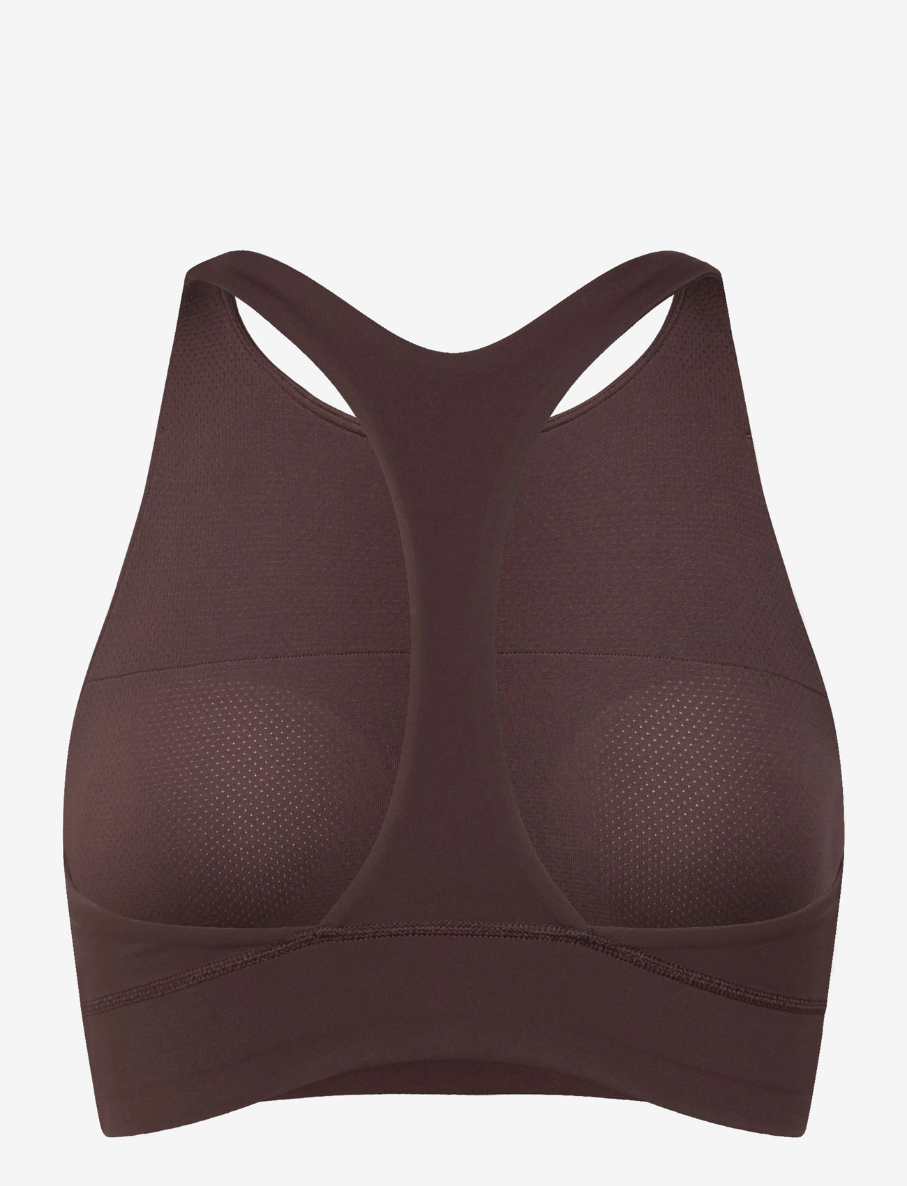PUMA - W PUMA X HYROX SHAPELUXE HIGH NECK BRA - keskmine toestus - chocolate brown - 1