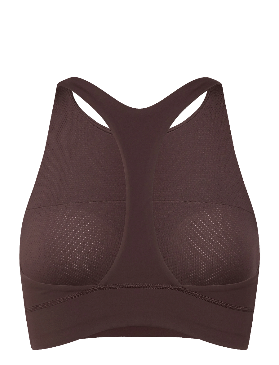 PUMA - W PUMA X HYROX SHAPELUXE HIGH NECK BRA - medium - chocolate brown - 1