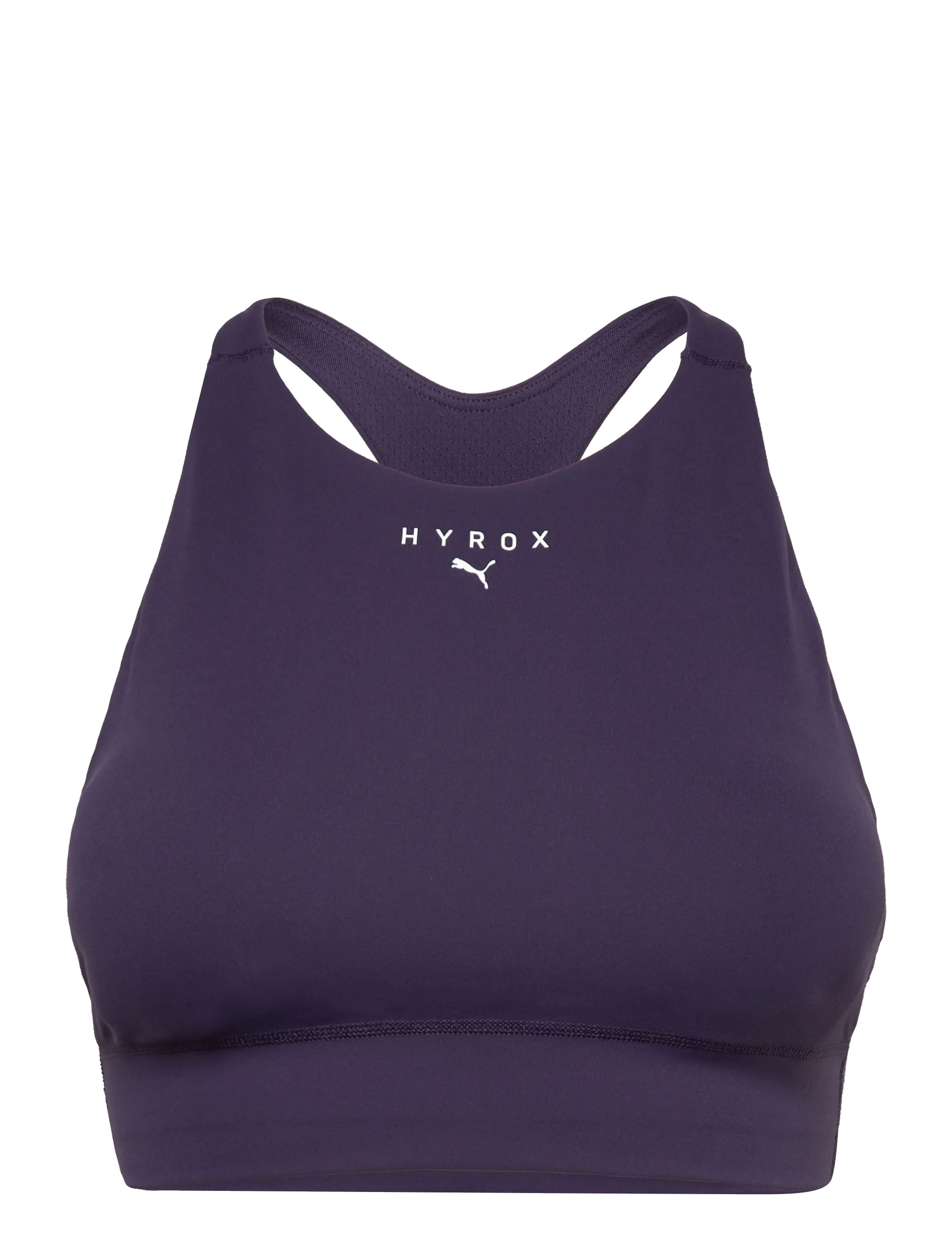 PUMA W Puma X Hyrox Shapeluxe High Neck Bra, Kvinder, Højhalset Sports BH, Lila, Str: M