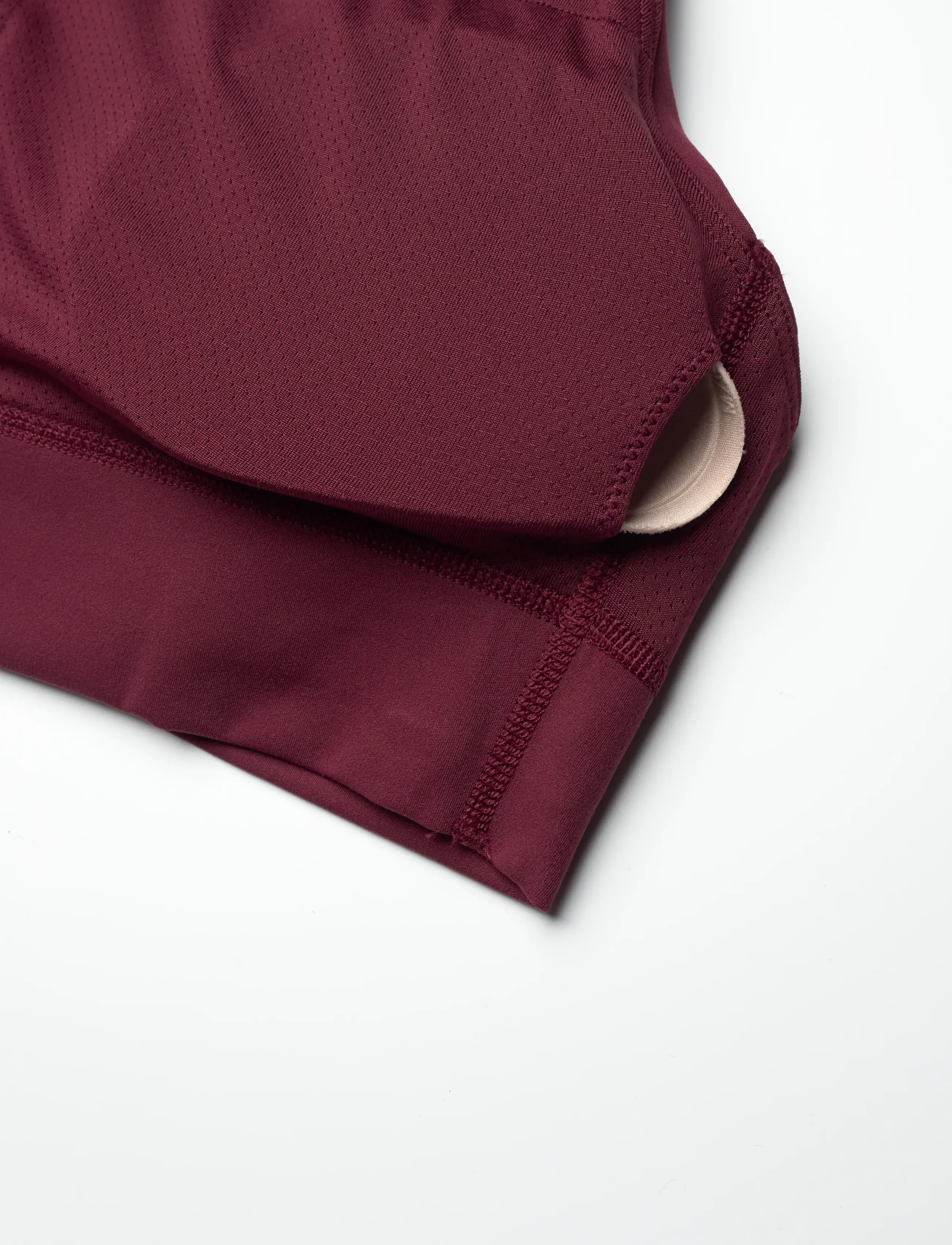 PUMA - W PUMA X HYROX SHAPELUXE HIGH NECK BRA - medium støtte - ruby shimmer - 2