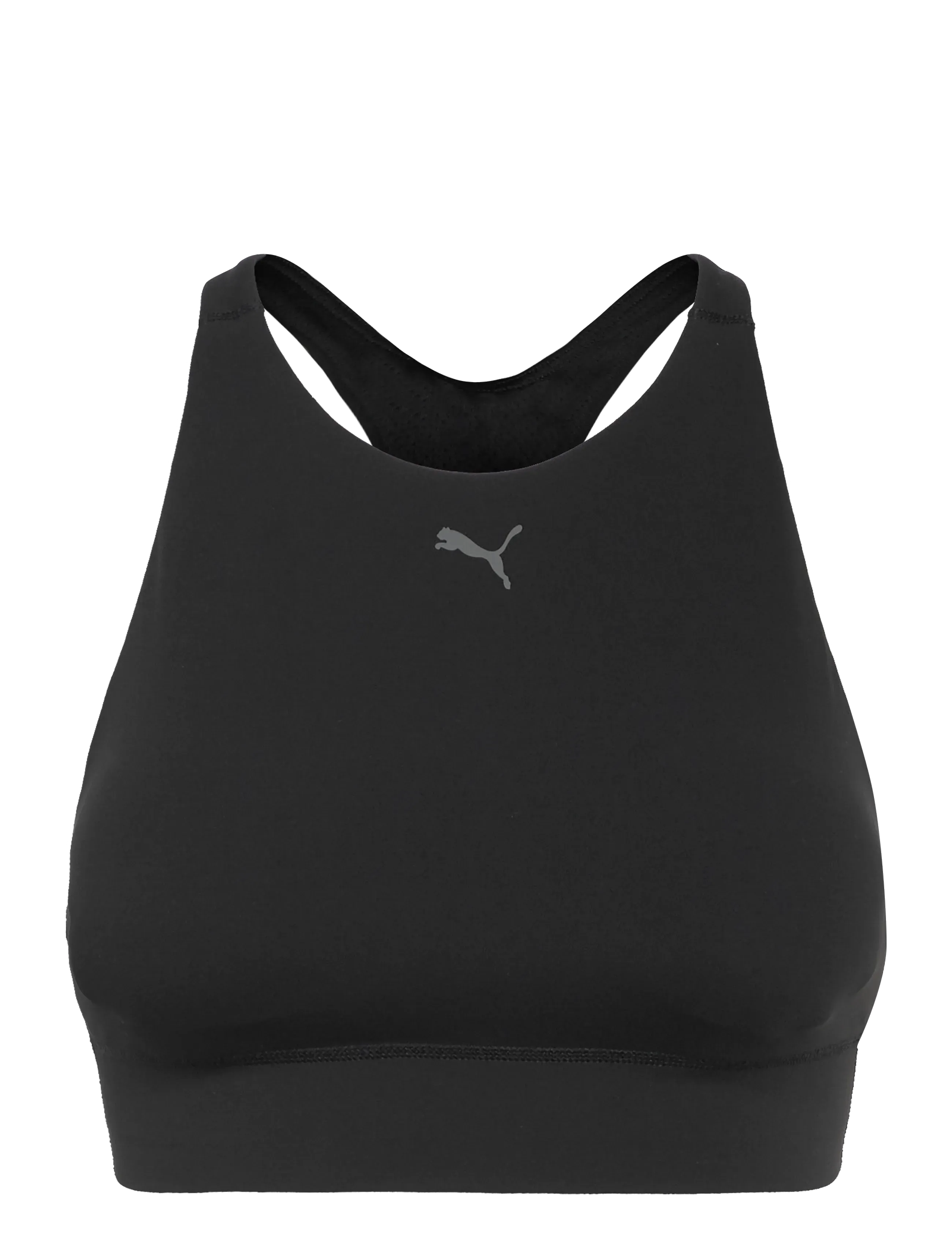 PUMA Shapeluxe High Neck Bra - Mid, XL, Black, Sport Clothing > Sport Bras - All, Dame