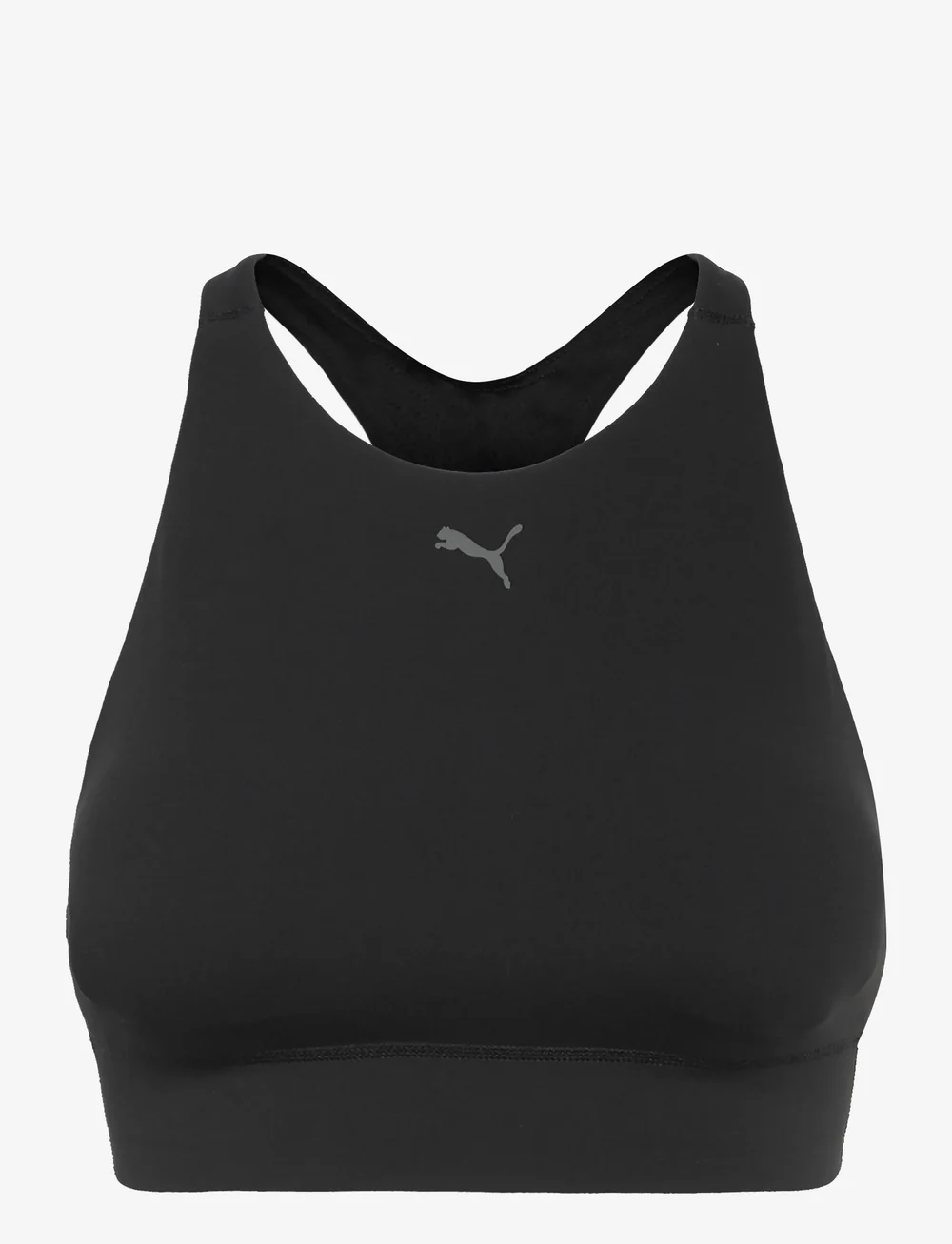 PUMA - SHAPELUXE HIGH NECK BRA - MID - mittlerer halt - puma black - 0