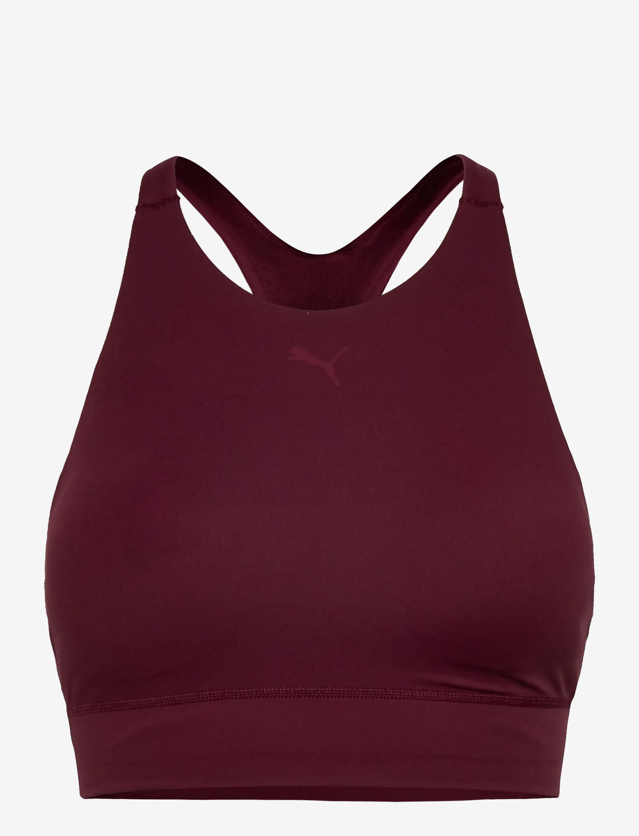 PUMA - SHAPELUXE HIGH NECK BRA - MID - medium support - ruby shimmer - 0