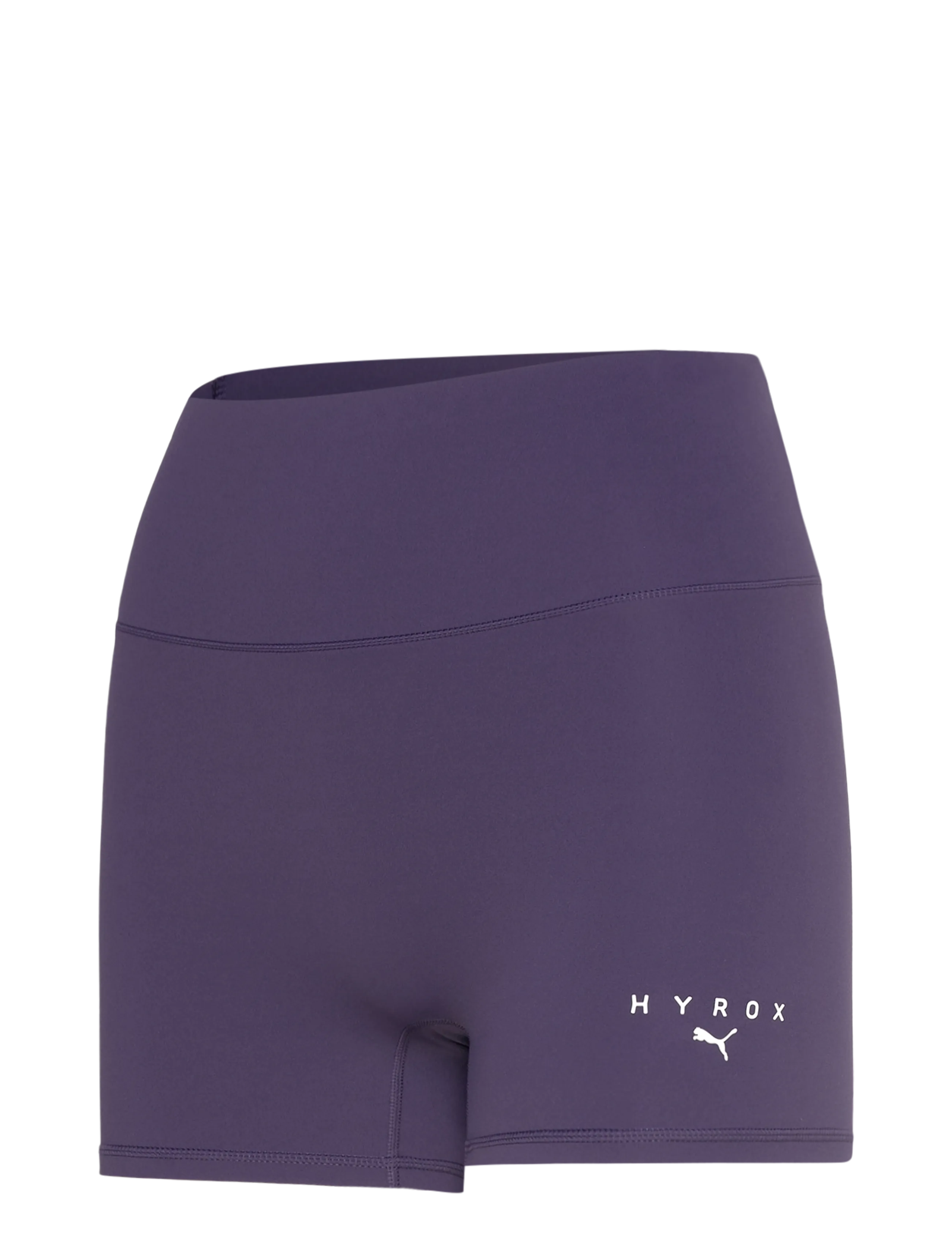 PUMA - W PUMA X HYROX SHAPELUXE 3" TIGHT SHORT - 1/2 længde - deep plum - 2