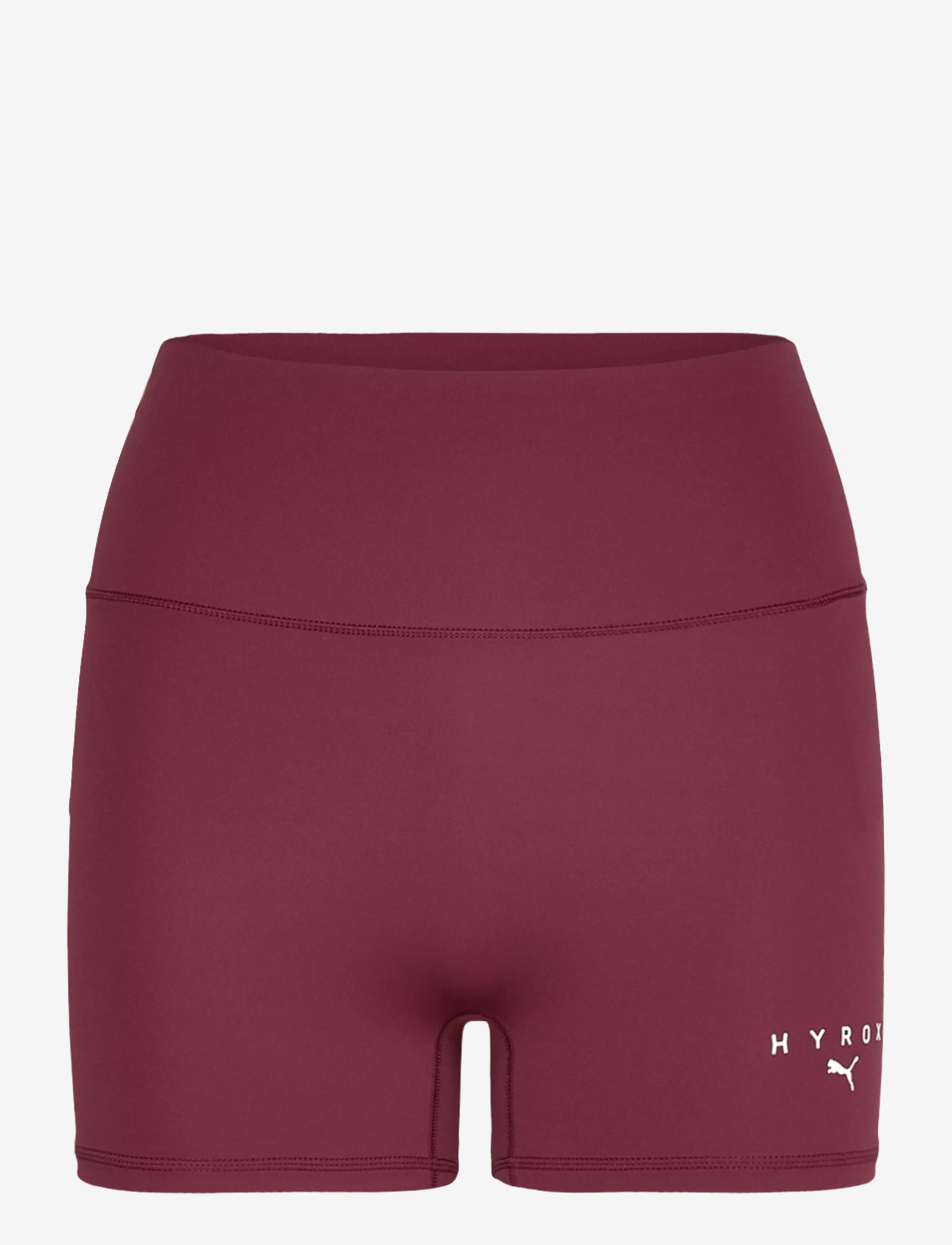 PUMA - W PUMA X HYROX SHAPELUXE 3" TIGHT SHORT - cykelshorts - ruby shimmer - 0
