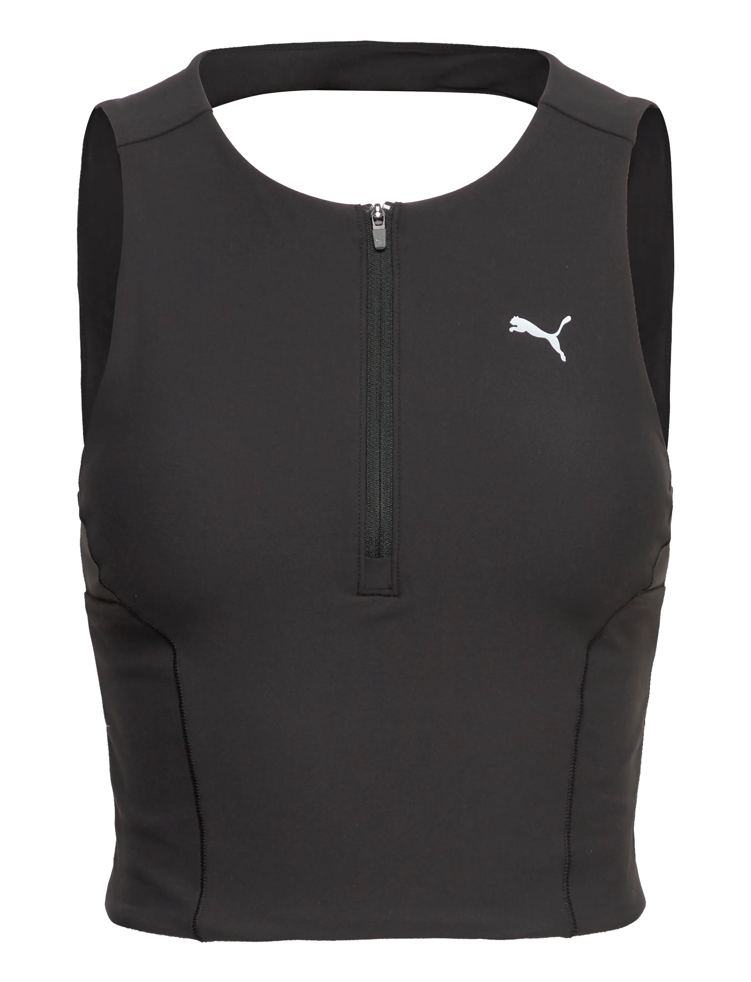 PUMA W RUN LIGHTSTRIDE CROP TOP - Tops & T-shirts - PUMA BLACK / black