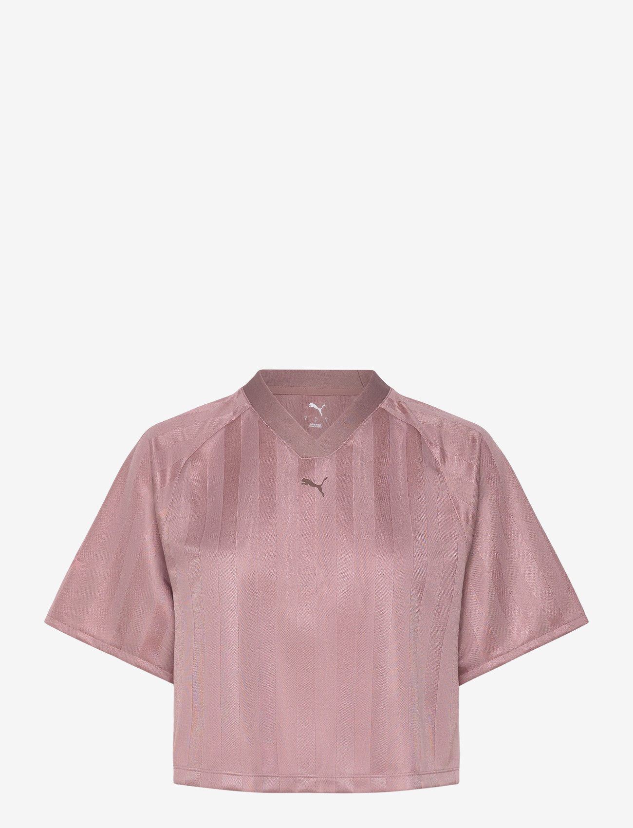 PUMA - W Puma League Jersey Top - crop tops - sandstone - 0