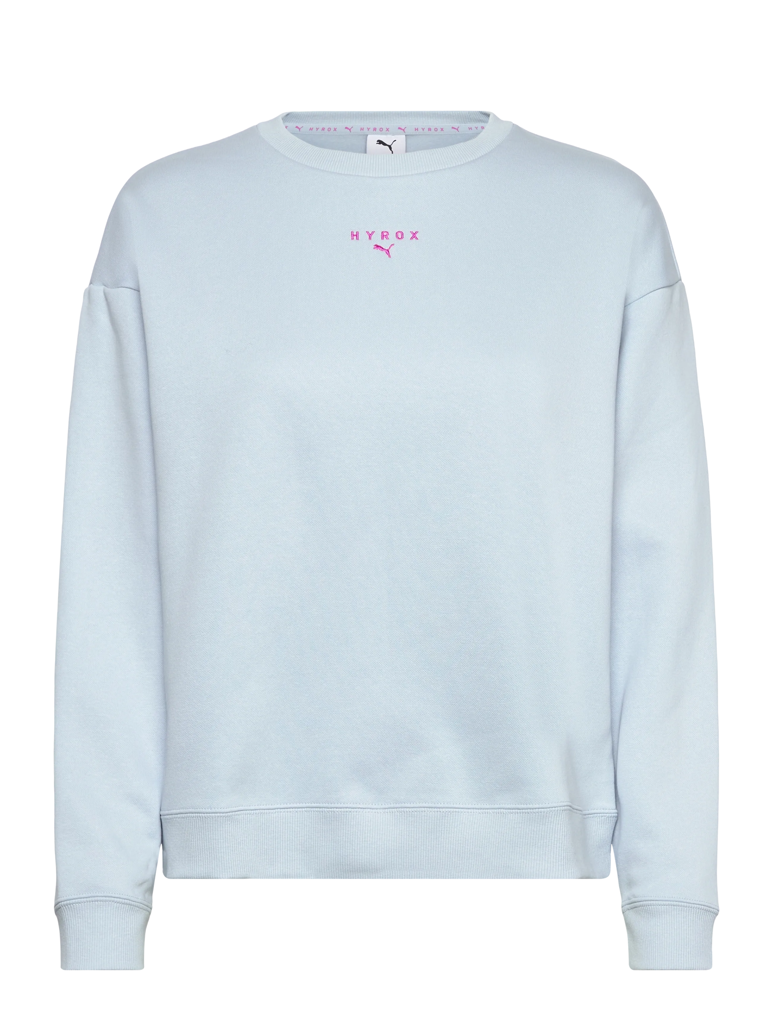 PUMA W Puma X Hyrox Heavyweight Crew, Kvinder, Rundhals Sweatshirt, Blå, Str: XS