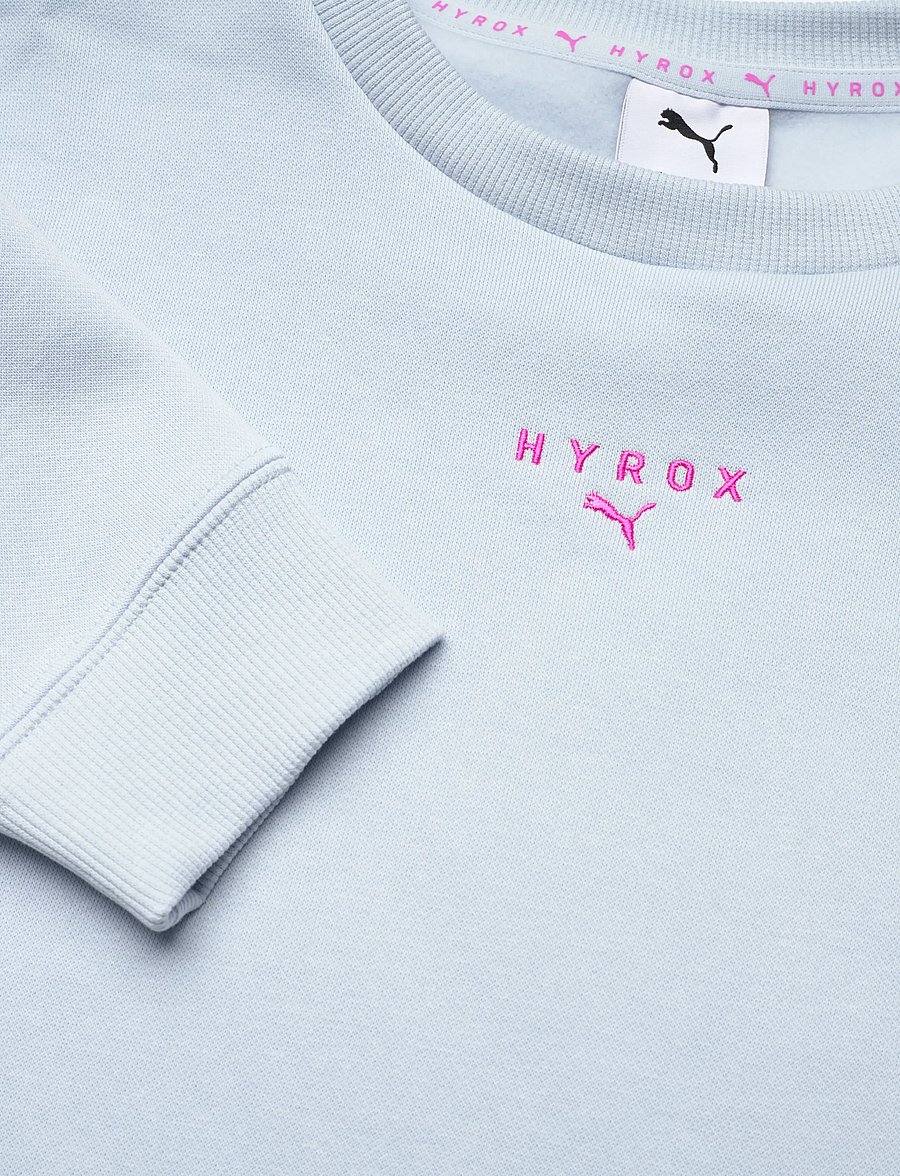 PUMA - W PUMA X HYROX HEAVYWEIGHT CREW - sport - lucite - 2