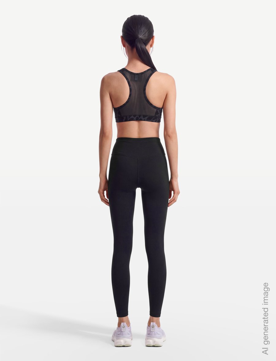 PUMA - 4KEEPS Bra - P - Spotted Haze - MID - spordi-rinnahoidjad - puma black - 4