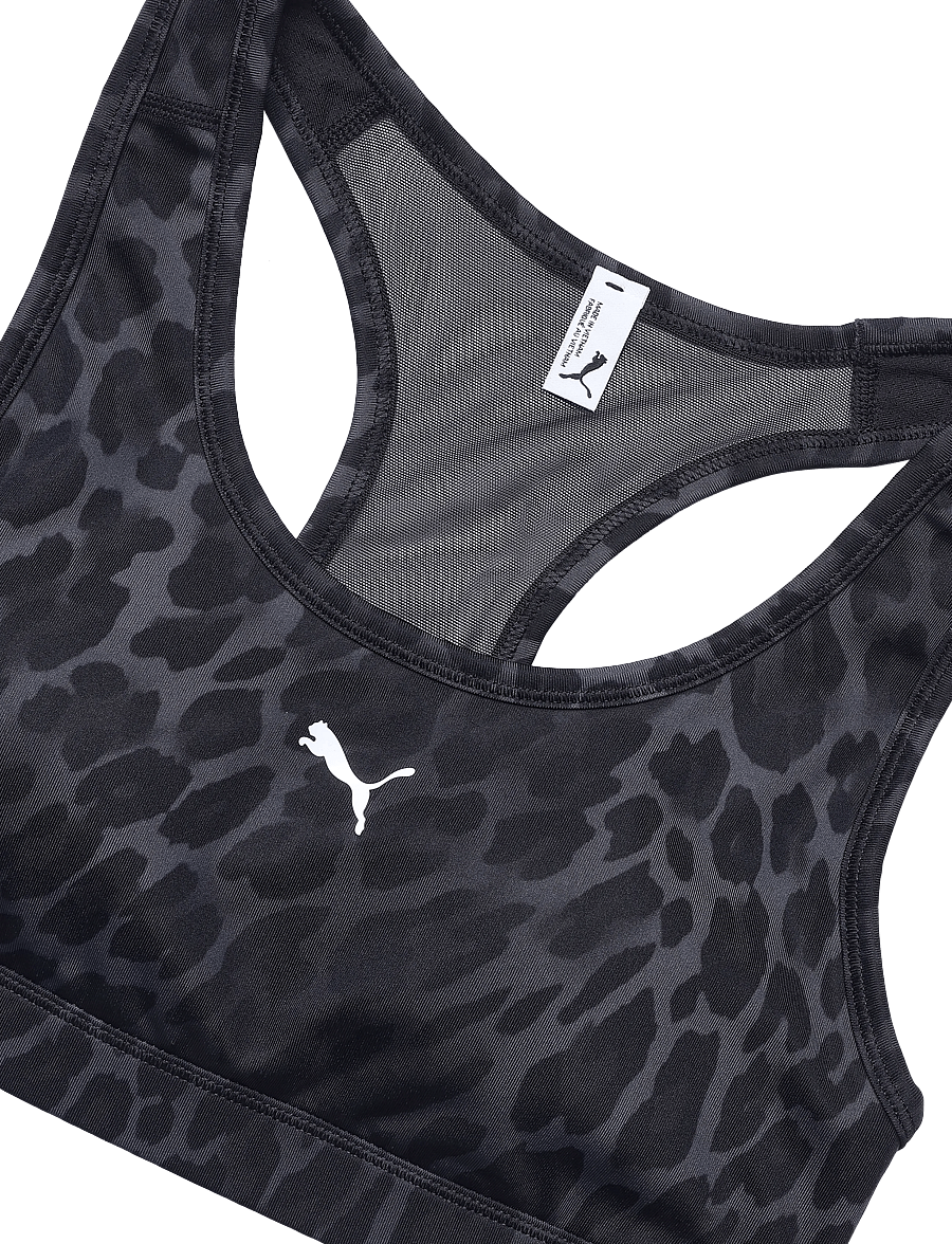 PUMA - 4KEEPS Bra - P - Spotted Haze - MID - sport bh:ar - puma black - 2